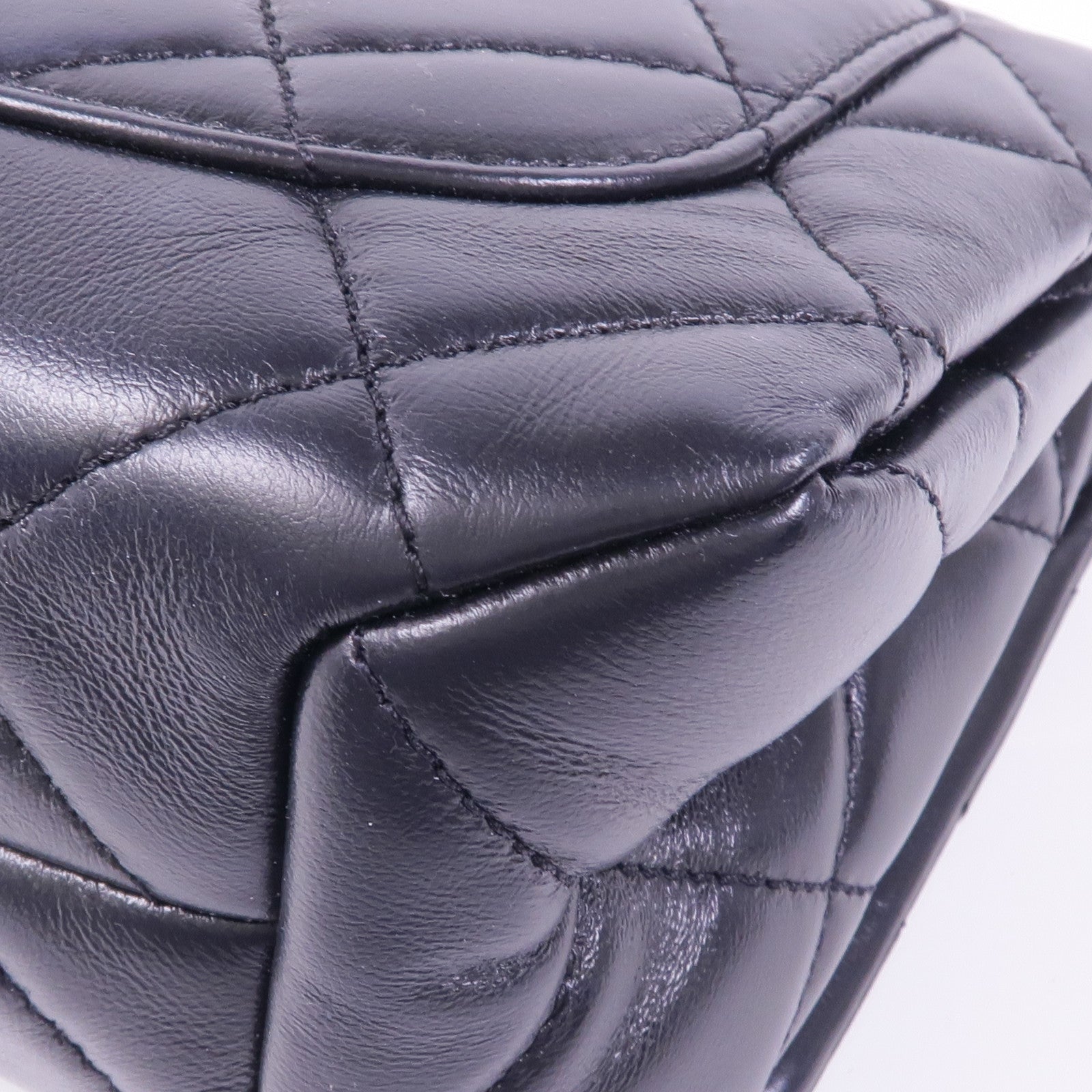 CHANEL 羊皮皮革Chain Shoulder Bag金扣手挽肩背兩用袋