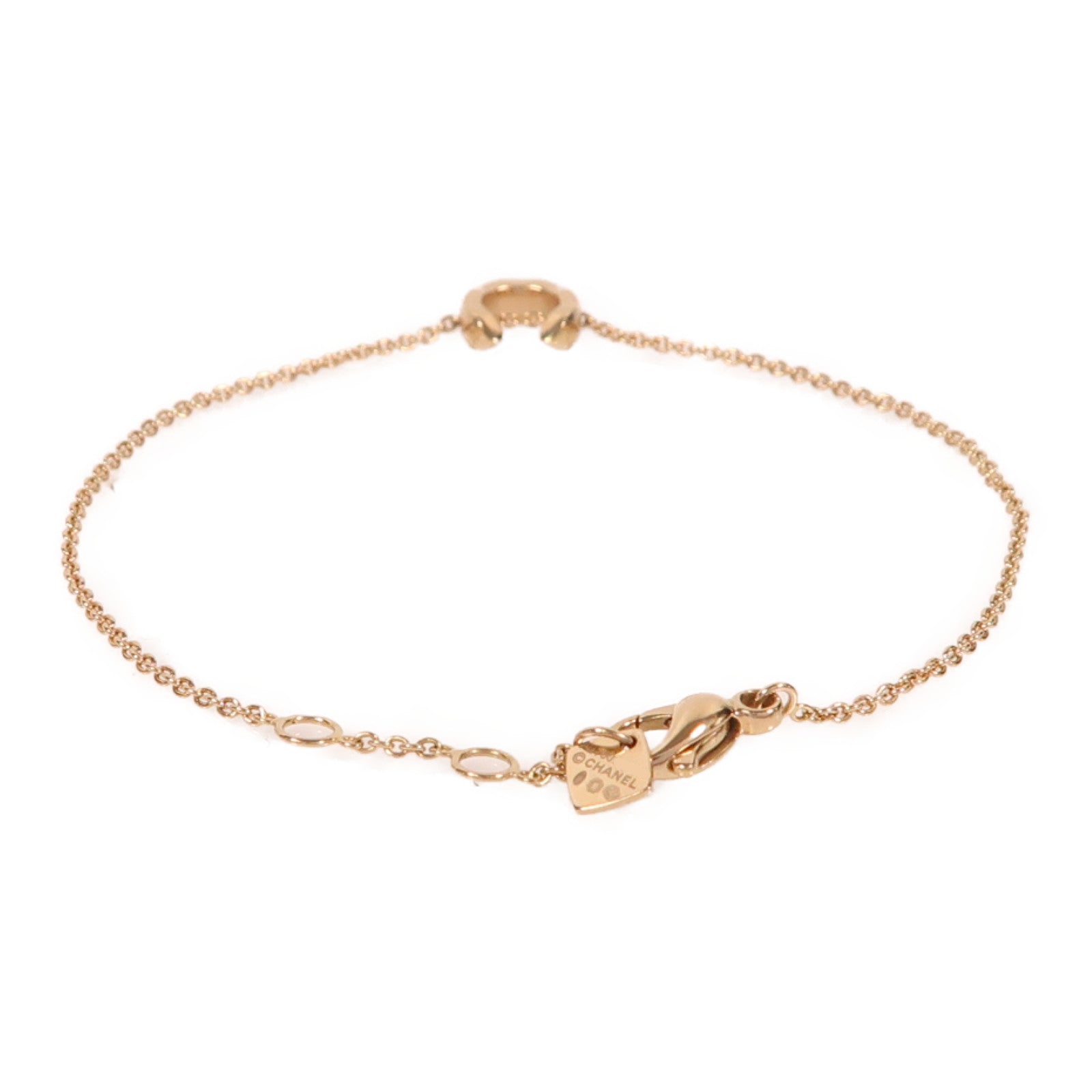 CHANEL 18K玫瑰金Coco Crush Bracelet手鏈