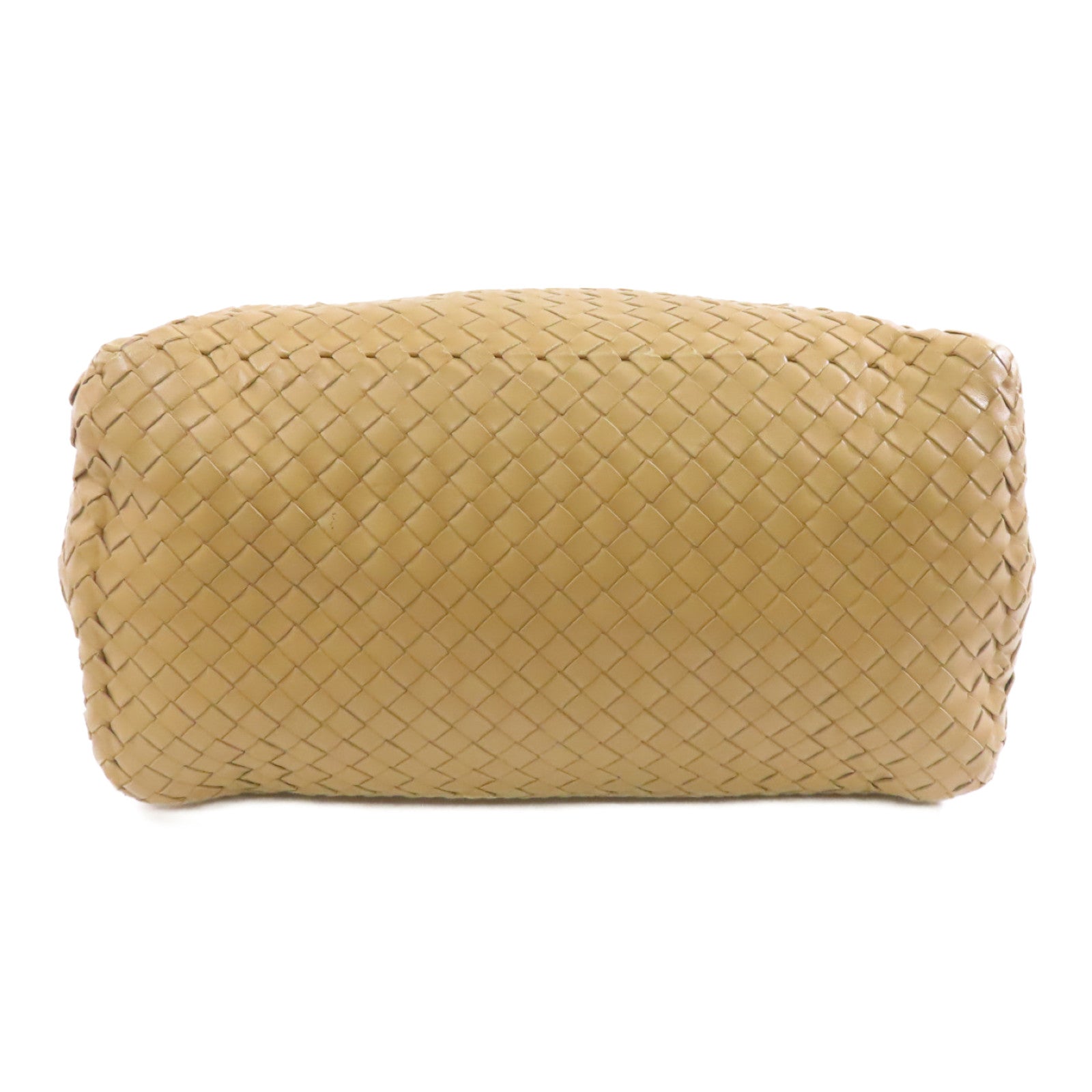 BOTTEGA VENETA 羊皮皮革Shoulder Bag肩背袋卡其色