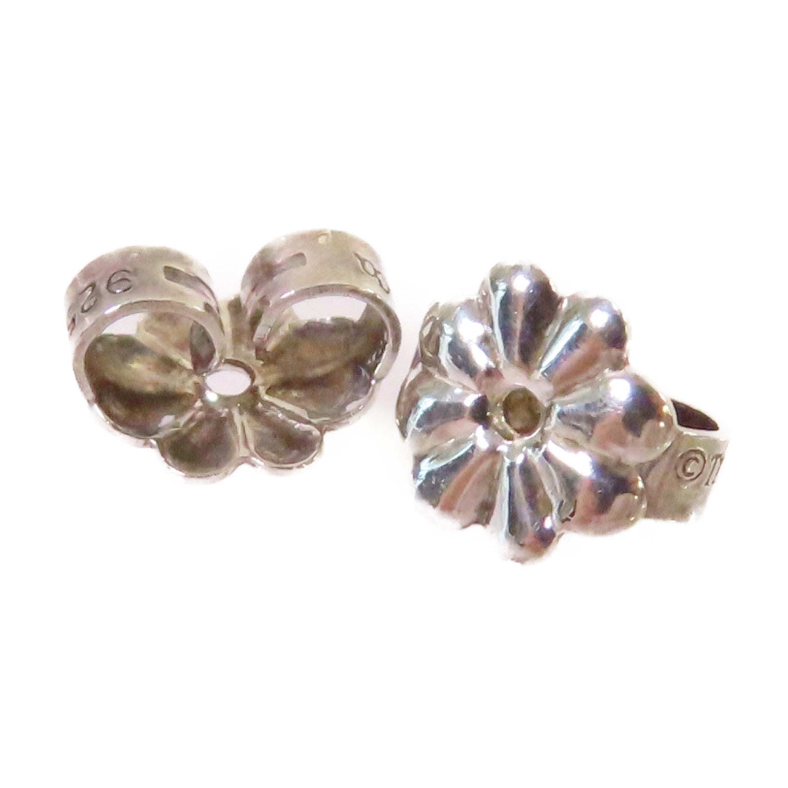 TIFFANY＆CO 【激減優惠】925純銀Bean Design Earrings耳環
