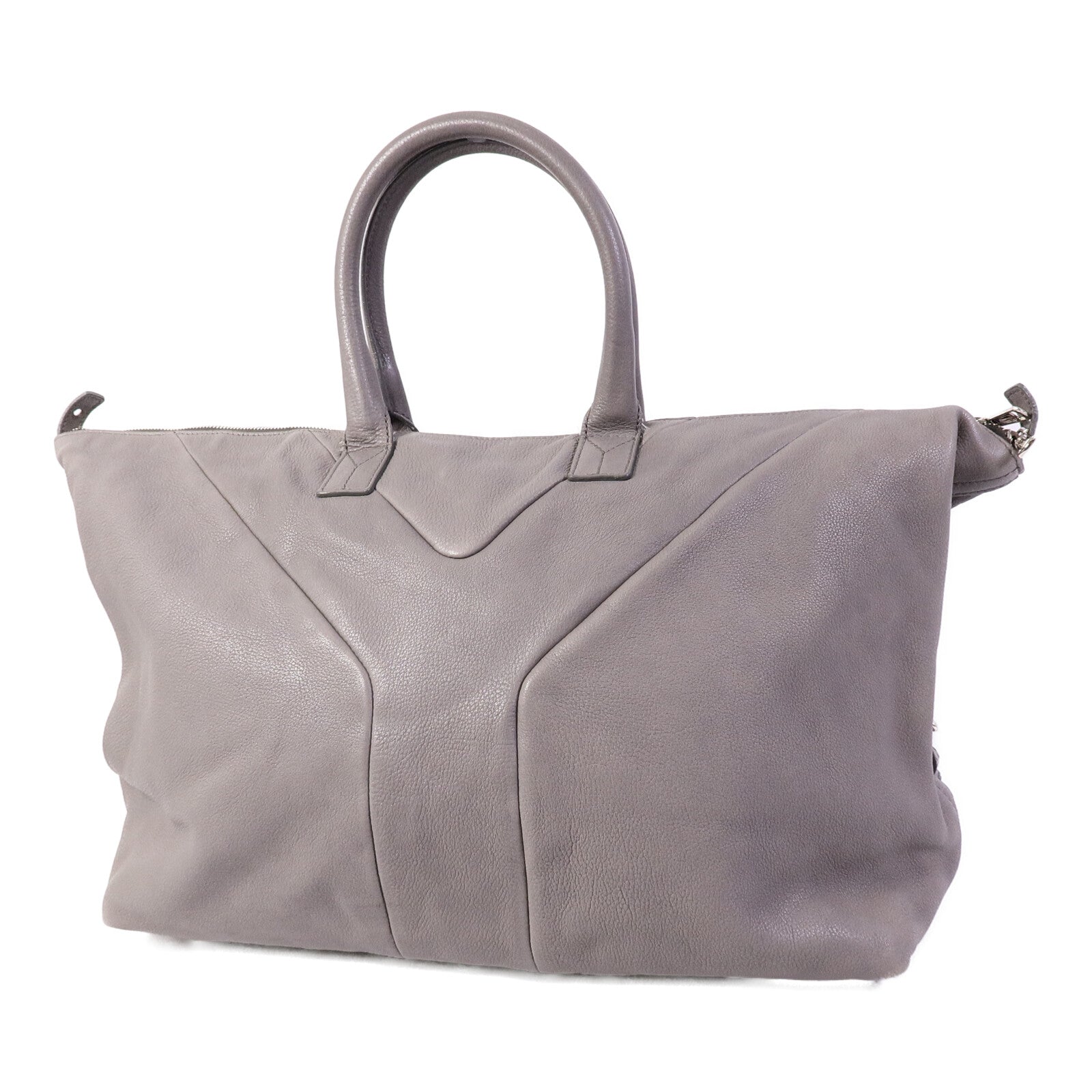 YVES SAINT LAURENT 牛皮皮革Hand Bag手挽袋