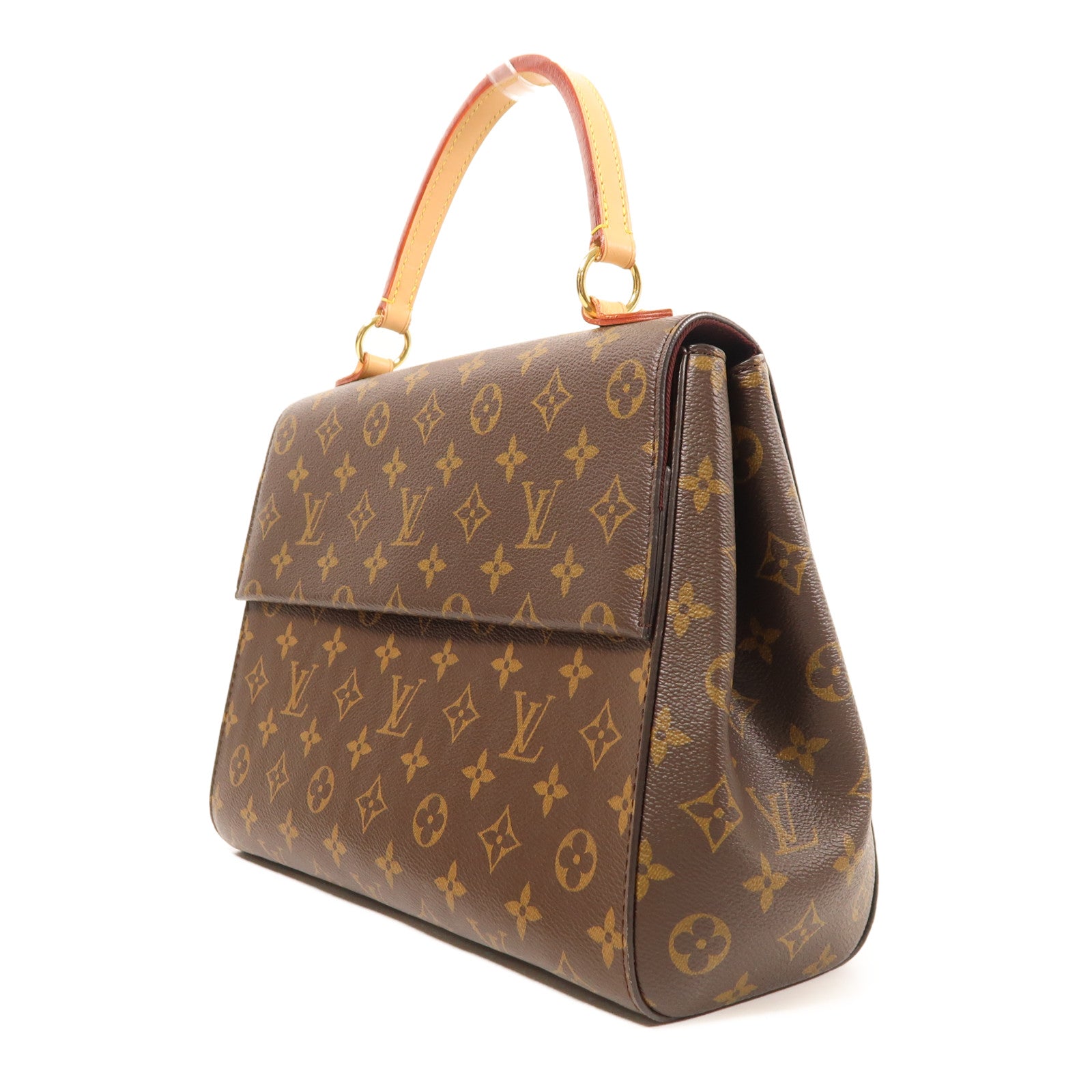 LOUIS VUITTON Monogram Cluny MM金扣手挽肩背兩用袋