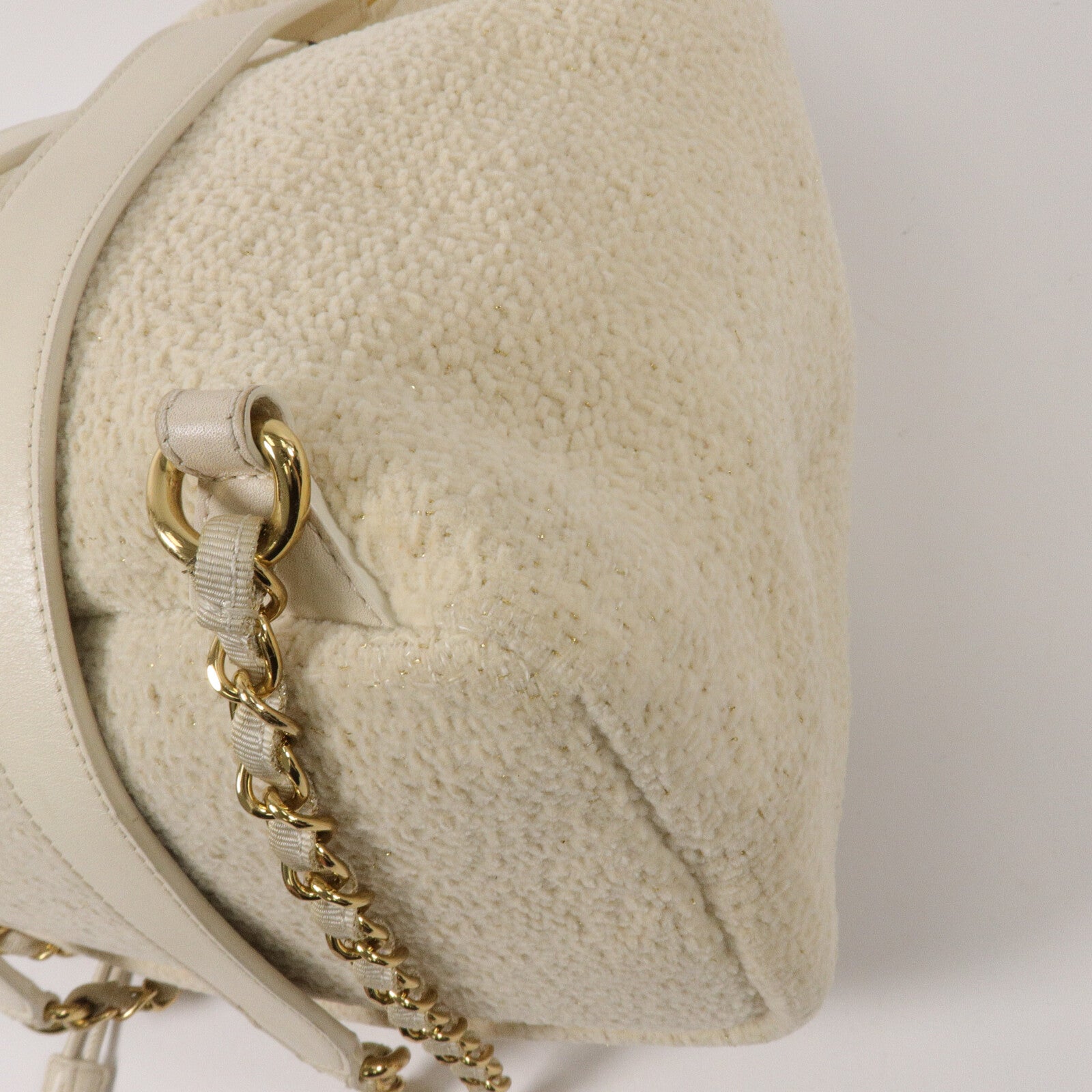 CHANEL 帆布Deauville Backpack背包