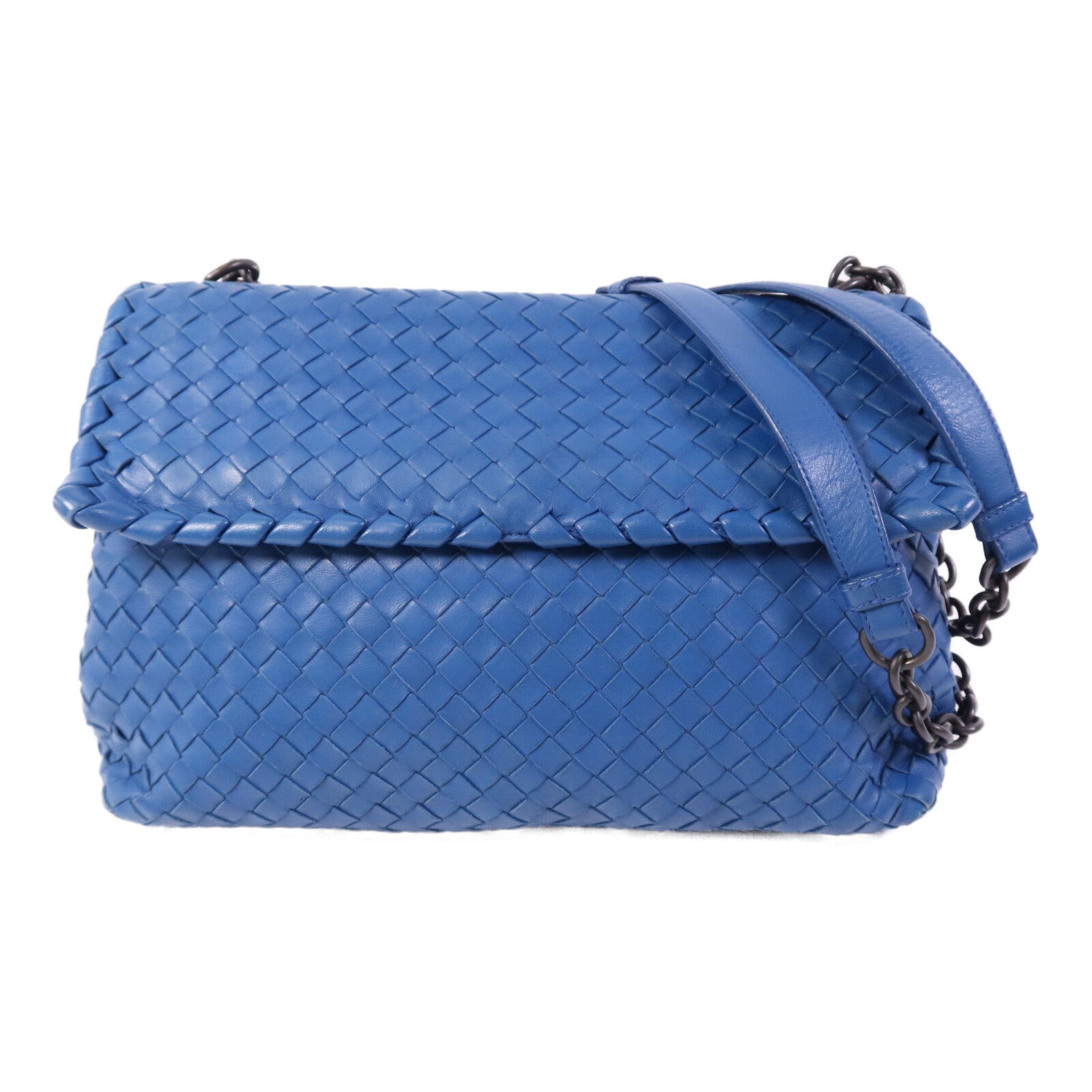BOTTEGA VENETA 牛皮皮革Shoulder Bag鏈帶肩背袋