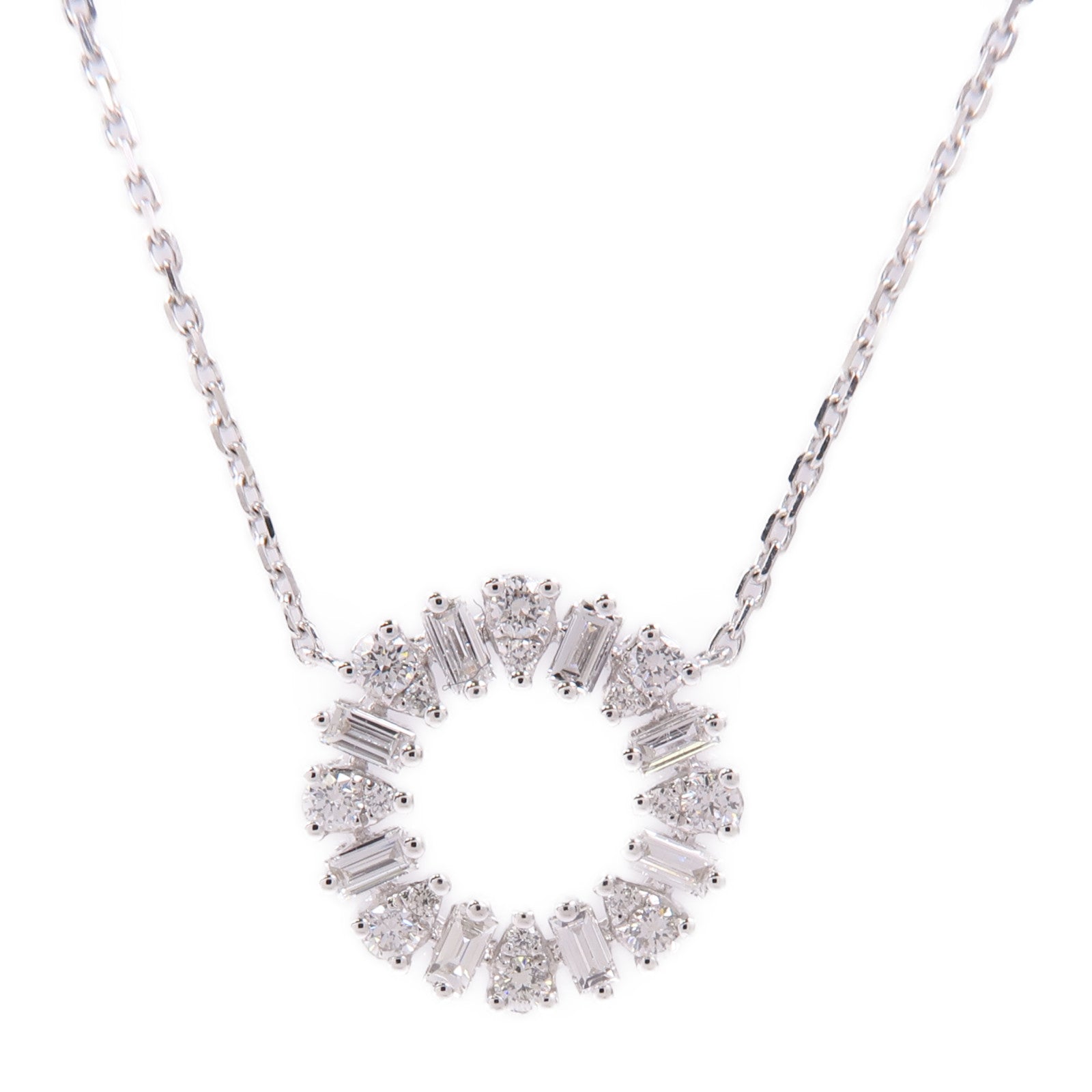 JEWELRY 【激減優惠】18K白金Diamond Necklace鑽石項鍊