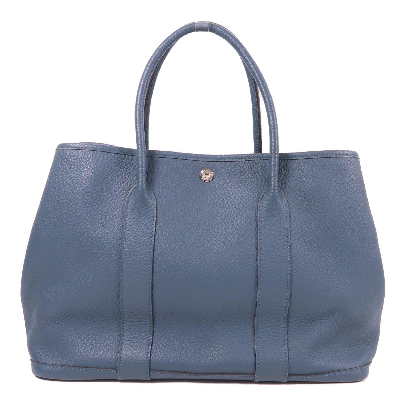 HERMES 【激減優惠】Clemence皮革 Garden Party PM肩背袋