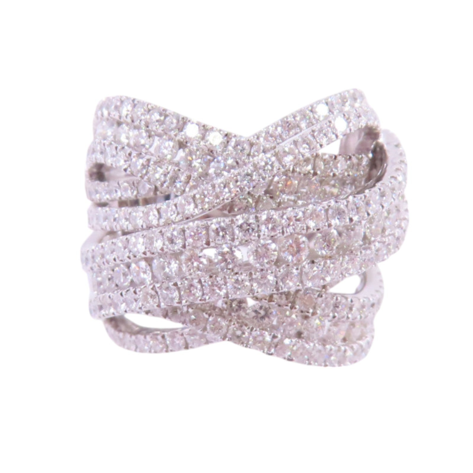 JEWELRY 18K白金/鑽石Diamond Ring戒指US#7
