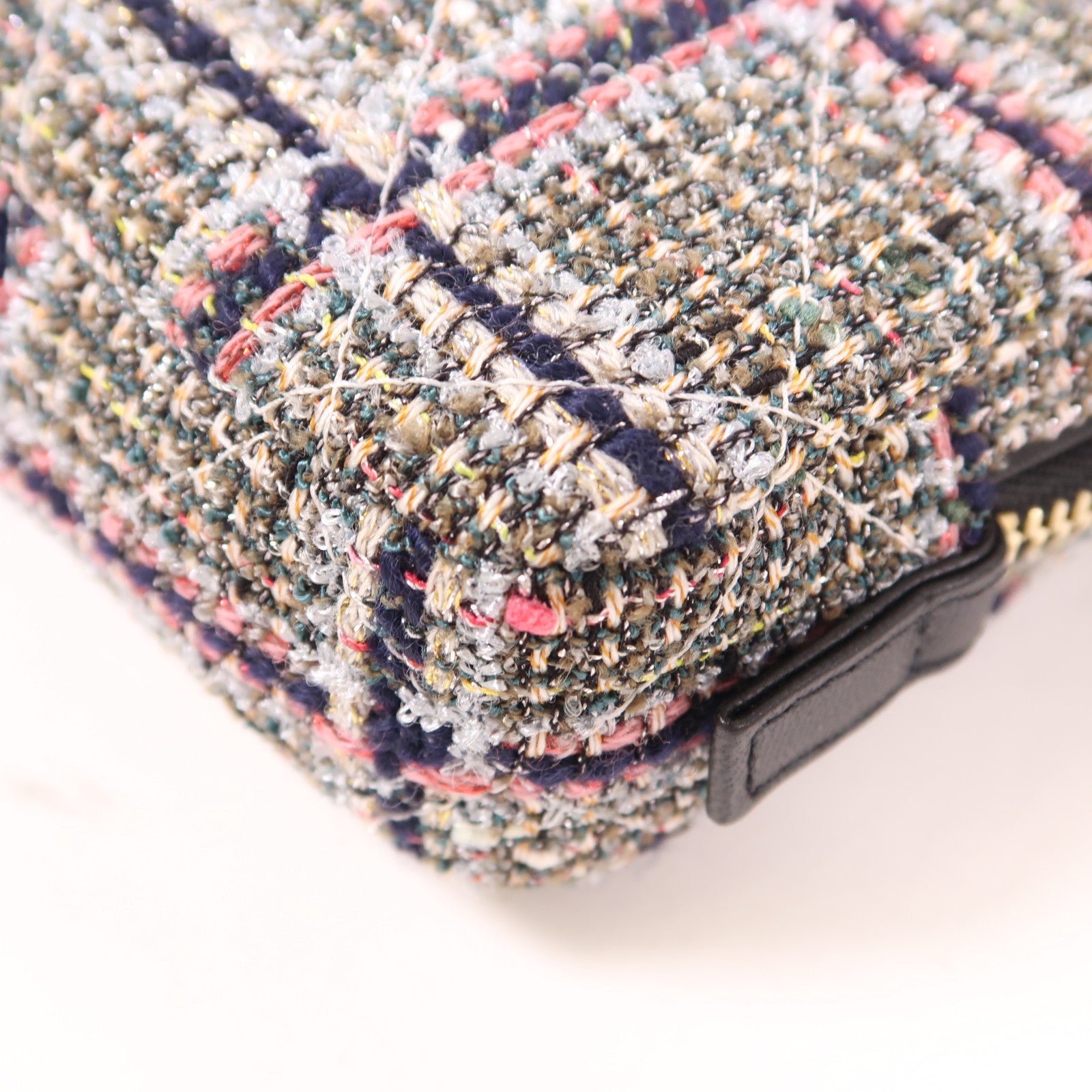 CHANEL 牛皮皮革Waist Bag金扣腰包