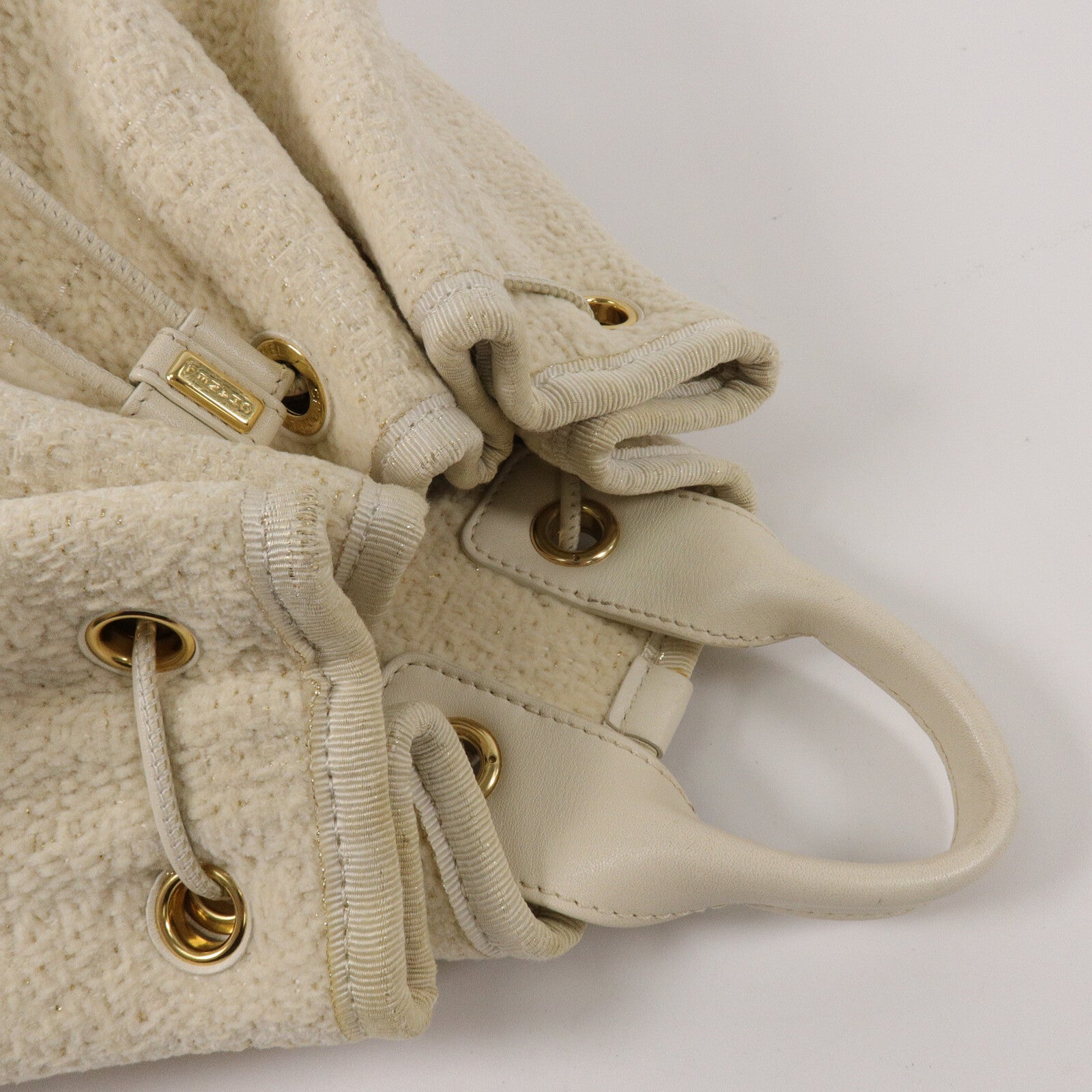 CHANEL 帆布Deauville Backpack背包
