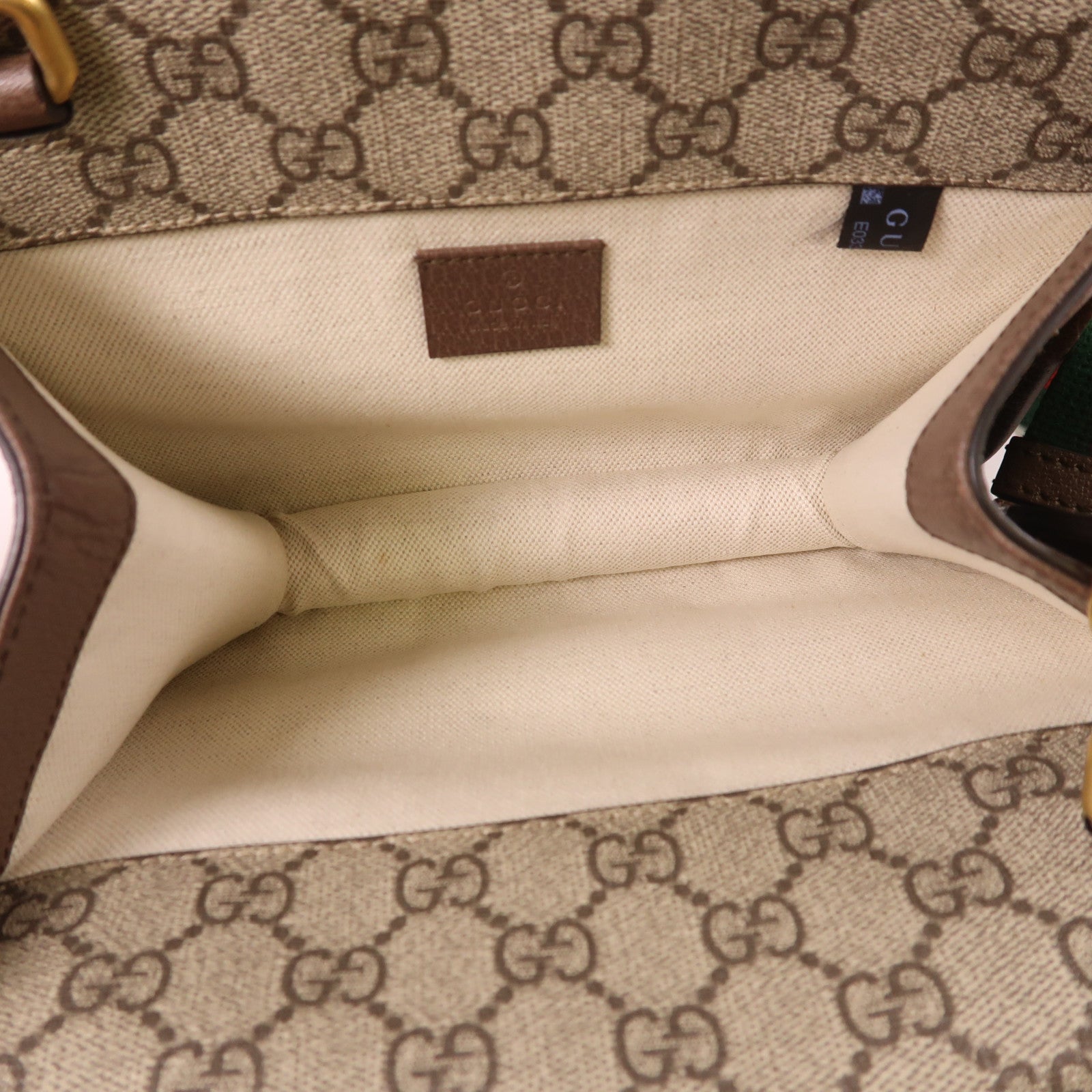 GUCCI GG GHW Neo Vintage Small Shoulder Bag 501050 Coated Canvas Brown