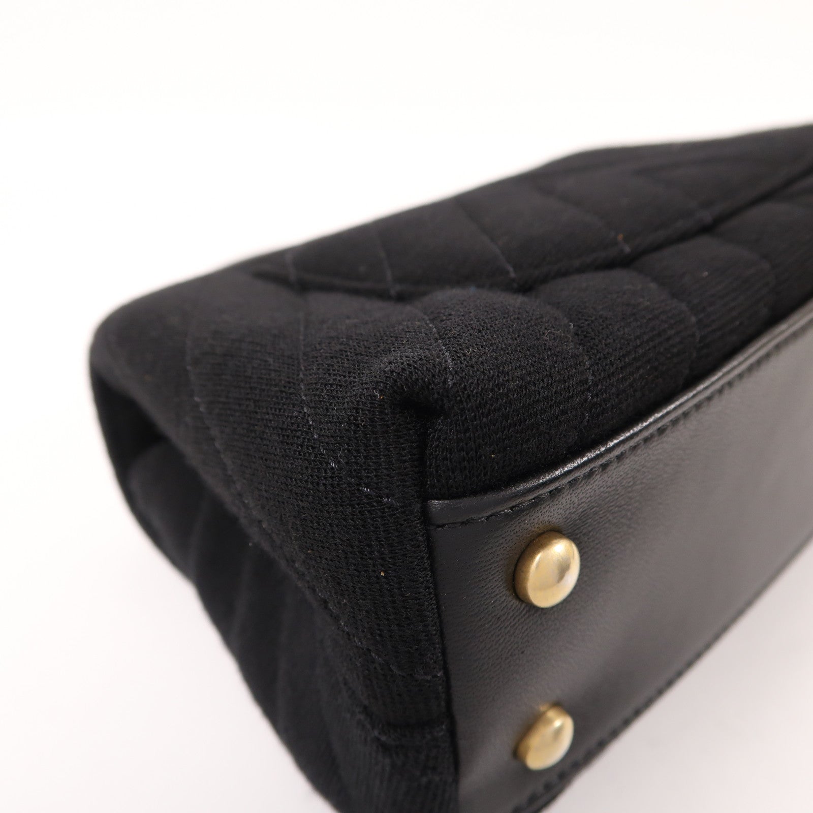 CHANEL Chevron Coco Handle Small金扣手挽肩背兩用袋
