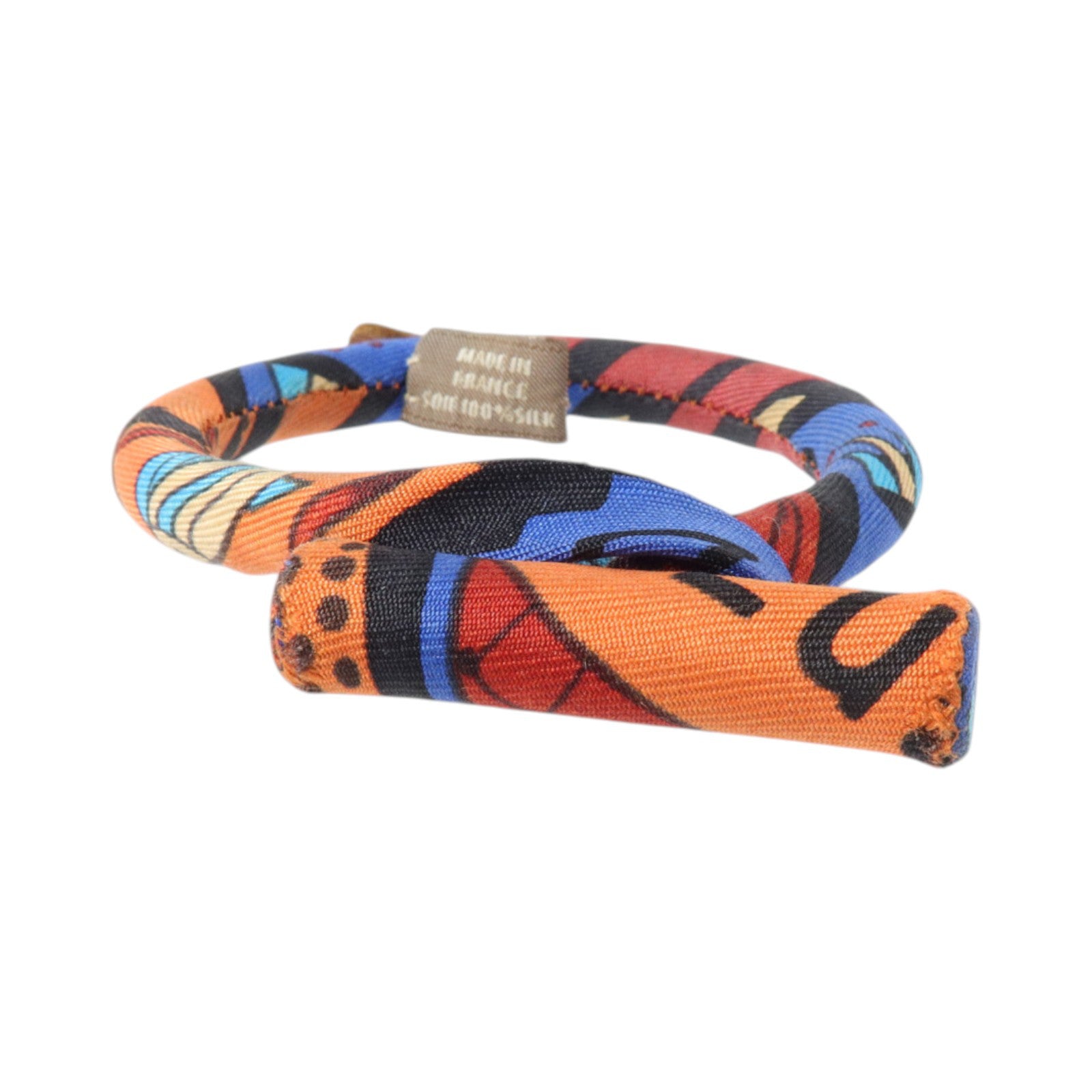 HERMES 絲質Petit H Silk Bracelet手鏈