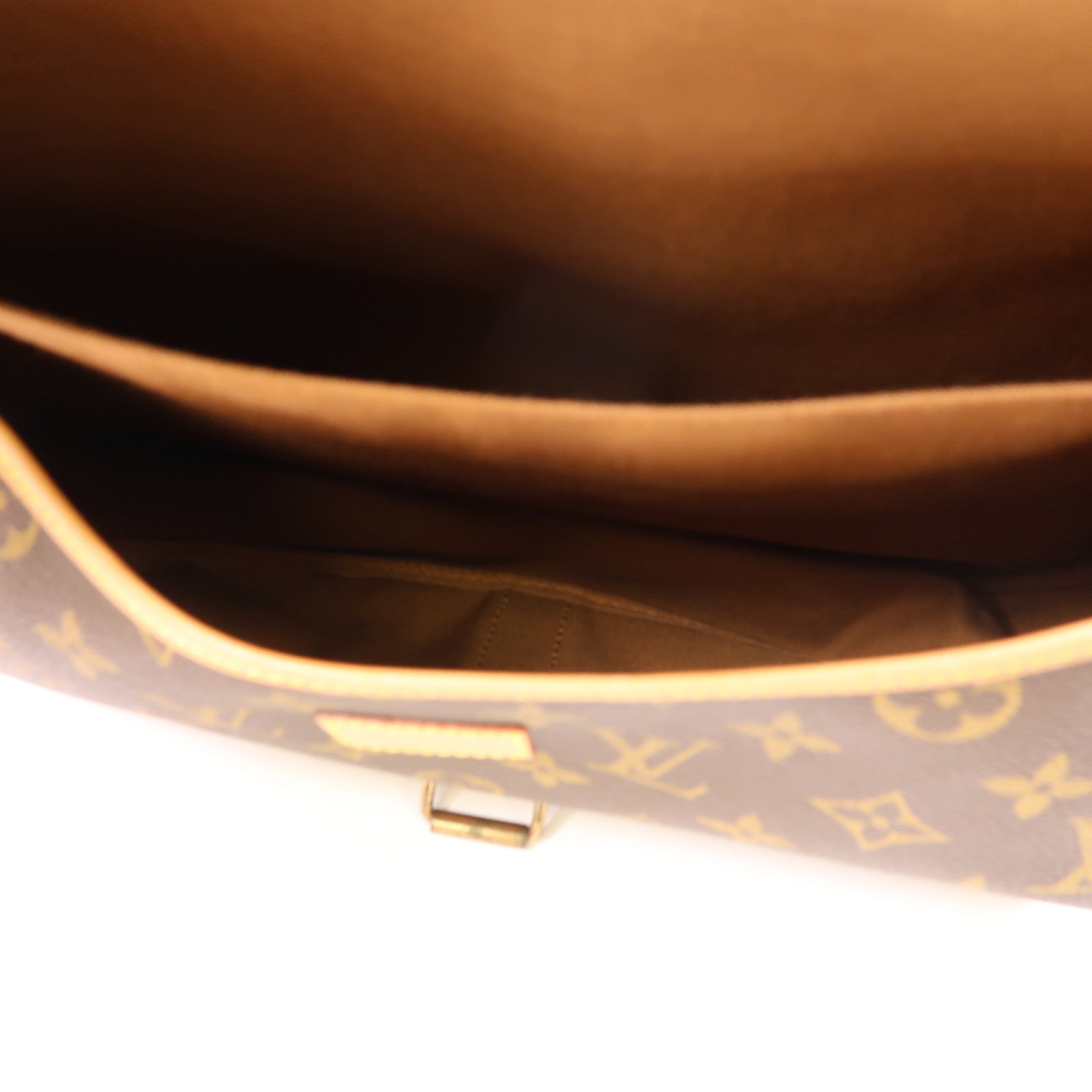 LOUIS VUITTON LV GHW Saumur 35 Crossbody Shoulder Bag M42254 Monogram Brown