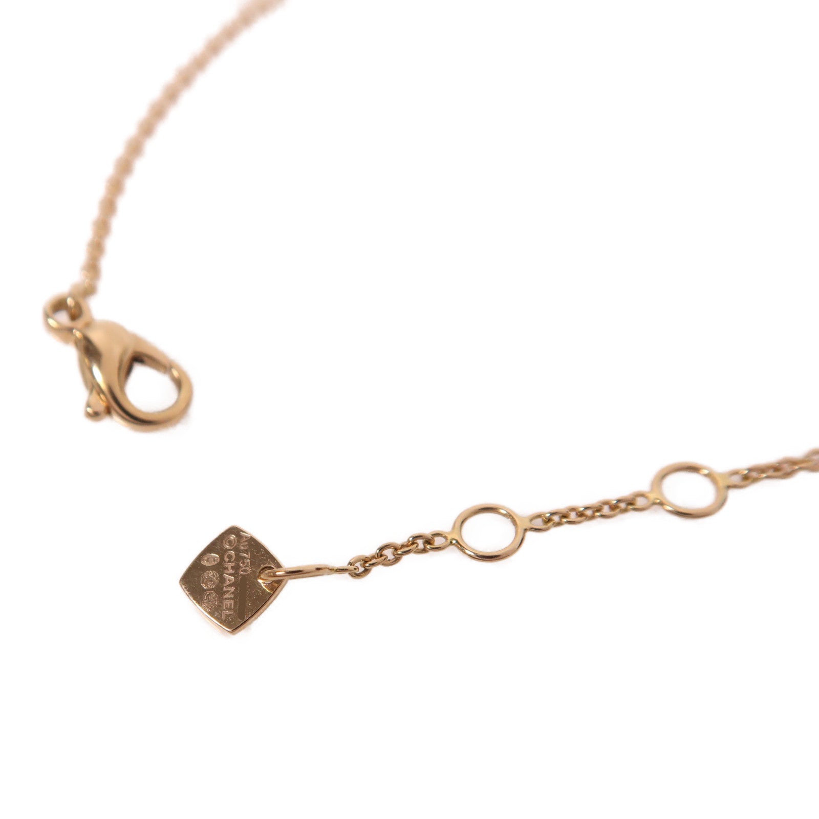 CHANEL 18K玫瑰金Coco Crush Bracelet手鏈