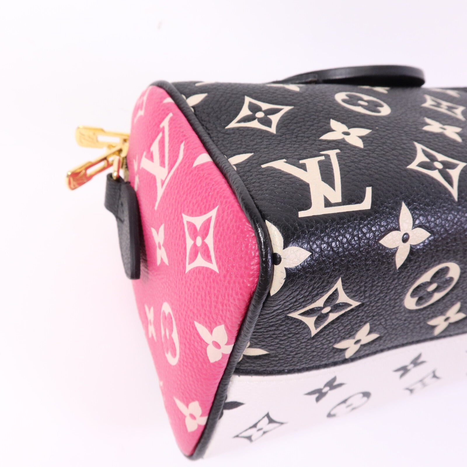 LOUIS VUITTON Monogram Empreinte Speedy Bandouliere 20金扣手挽肩背兩用袋