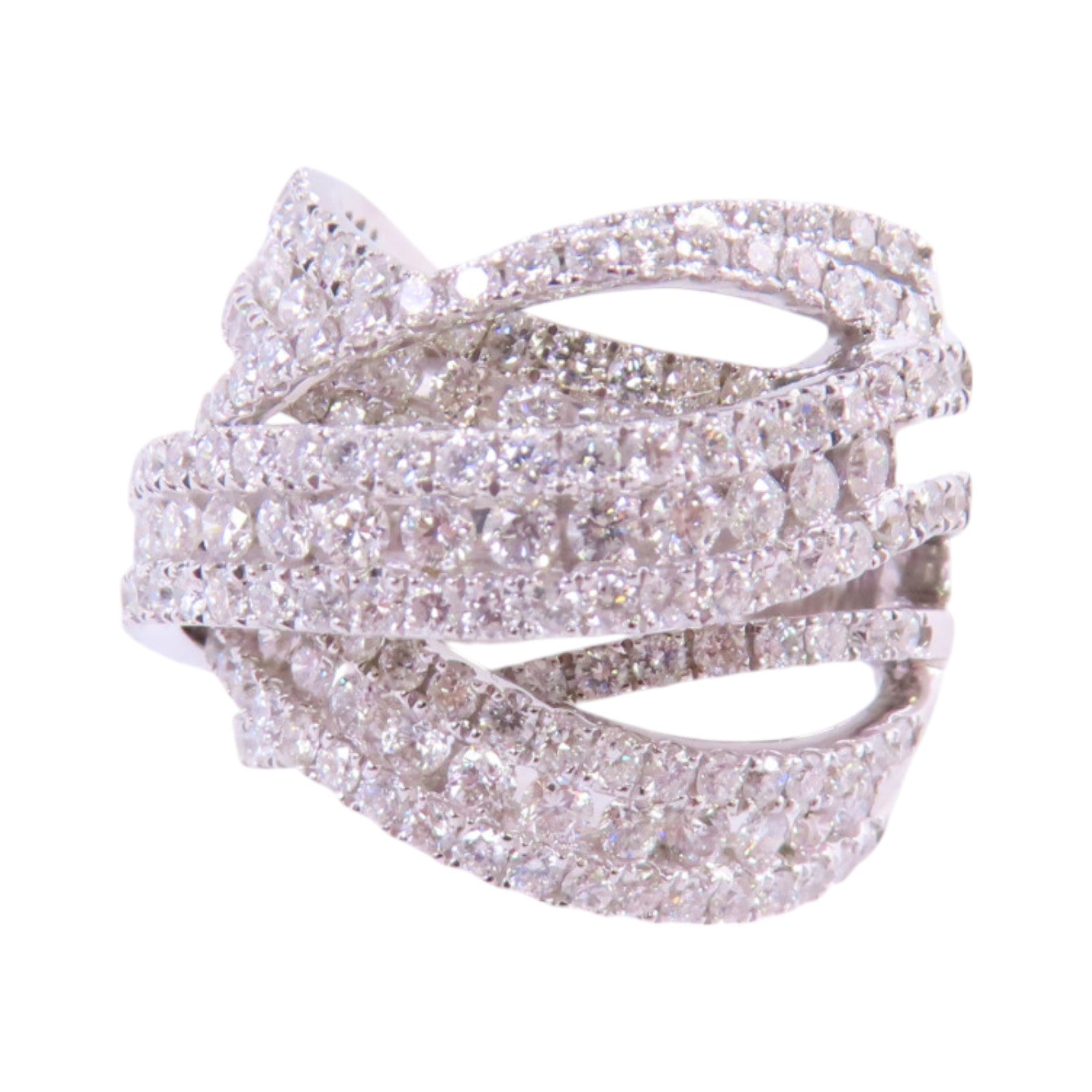 JEWELRY 18K白金/鑽石Diamond Ring戒指US#7