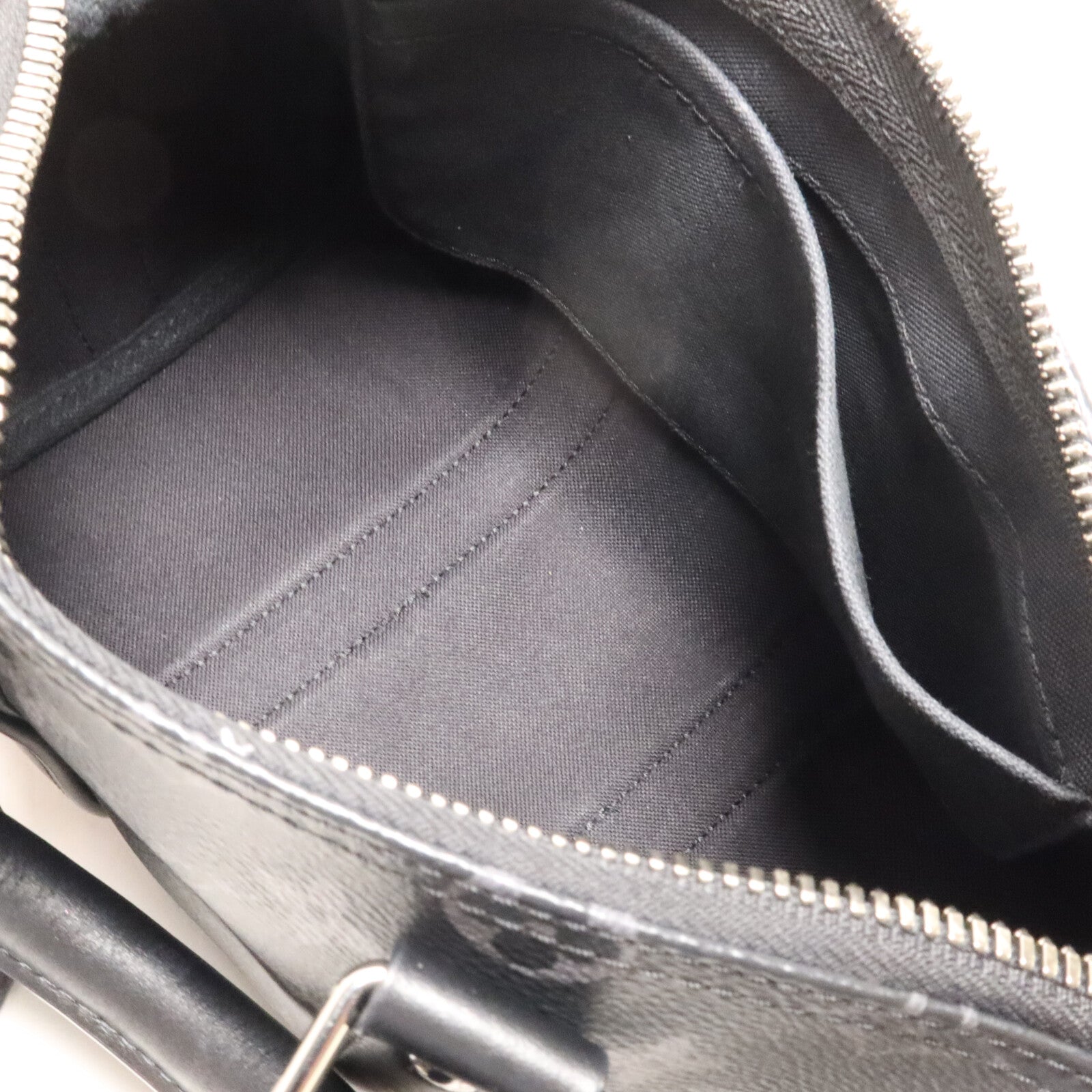 LOUIS VUITTON Monogram Eclipse Keepall Bandouliere 25手挽肩背兩用袋
