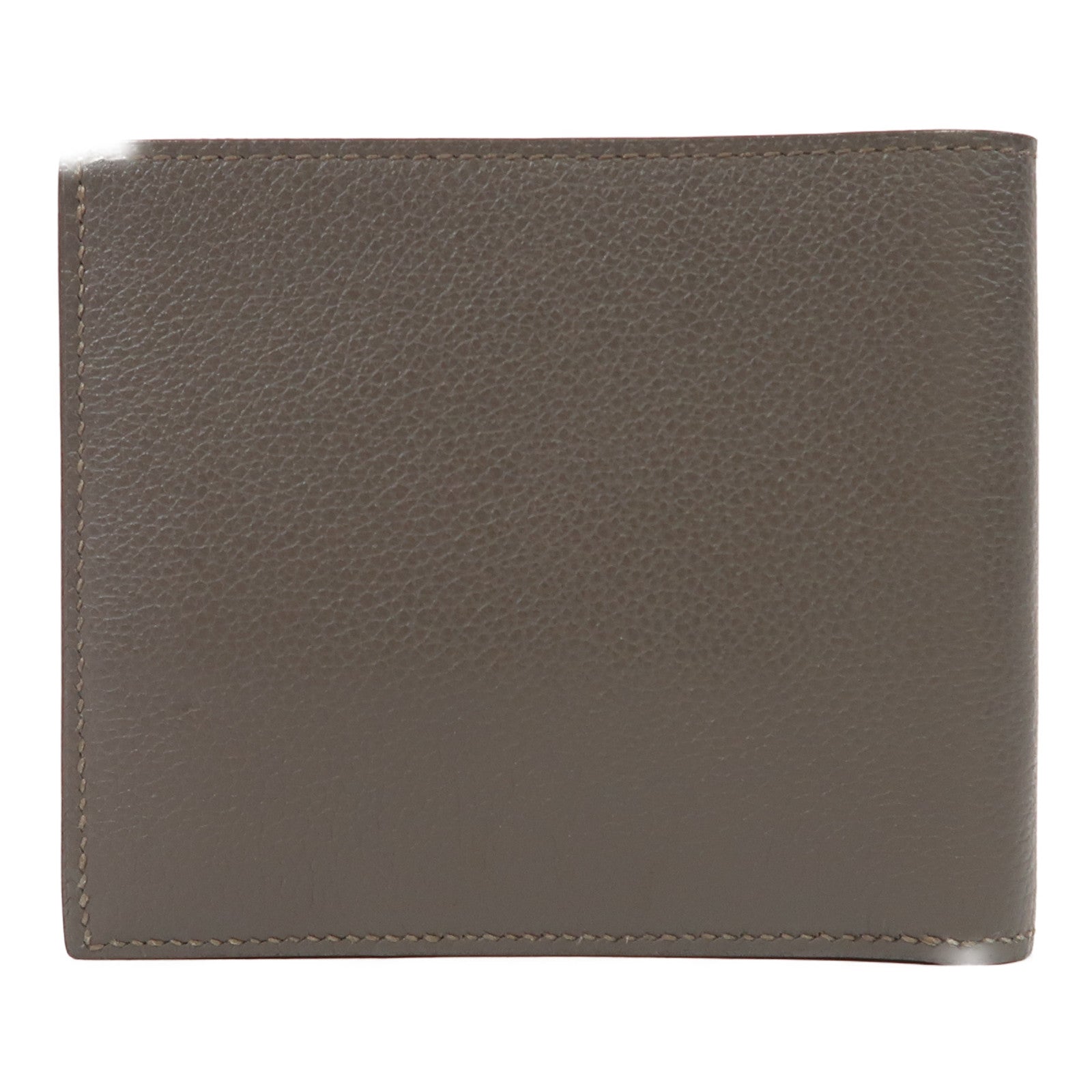 HERMES Evercolor皮革Compact Wallet錢包Etain 錫器灰色