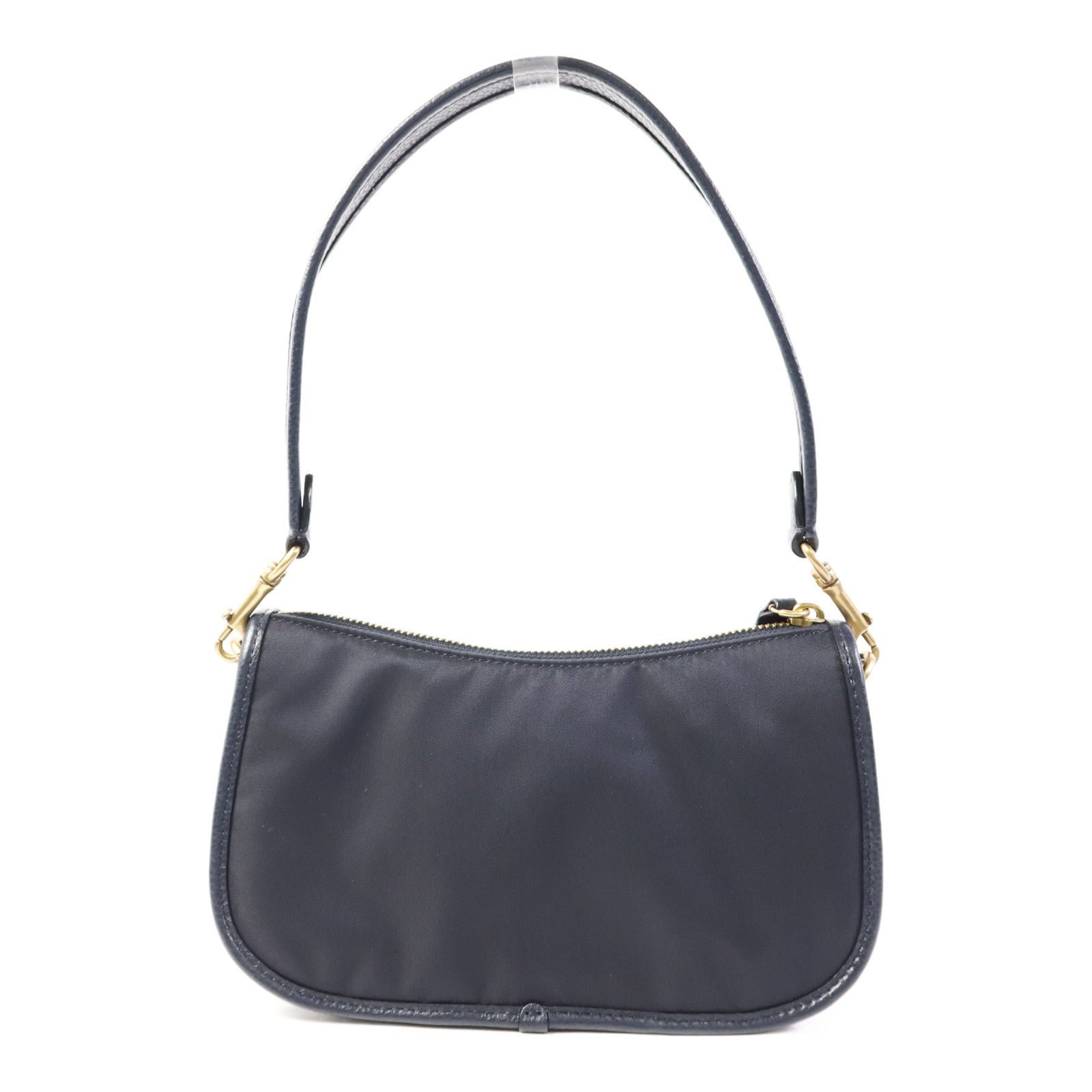 COACH 尼龍2 Way Shoulder Bag金扣手挽肩背兩用袋