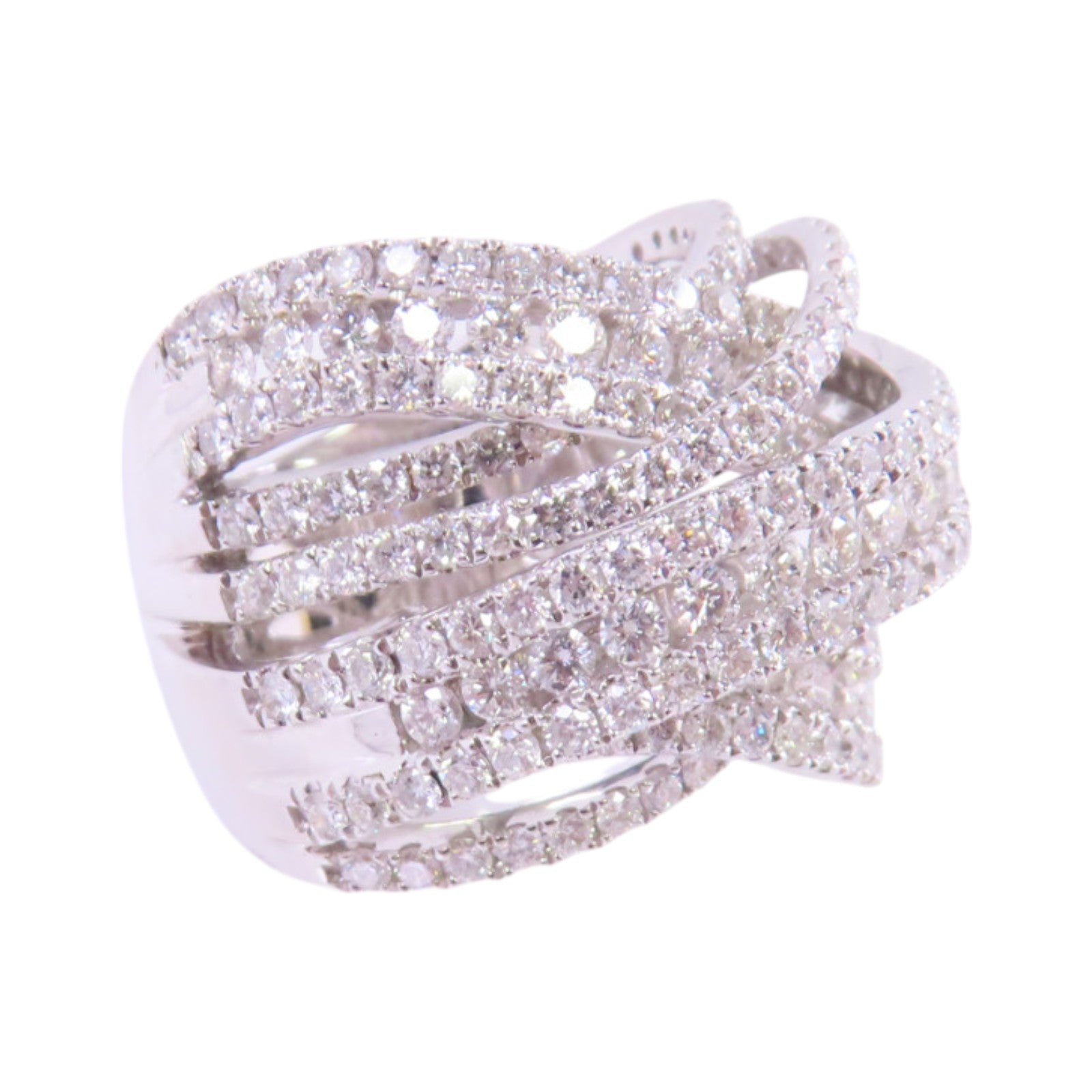 JEWELRY 18K白金/鑽石Diamond Ring戒指US#7