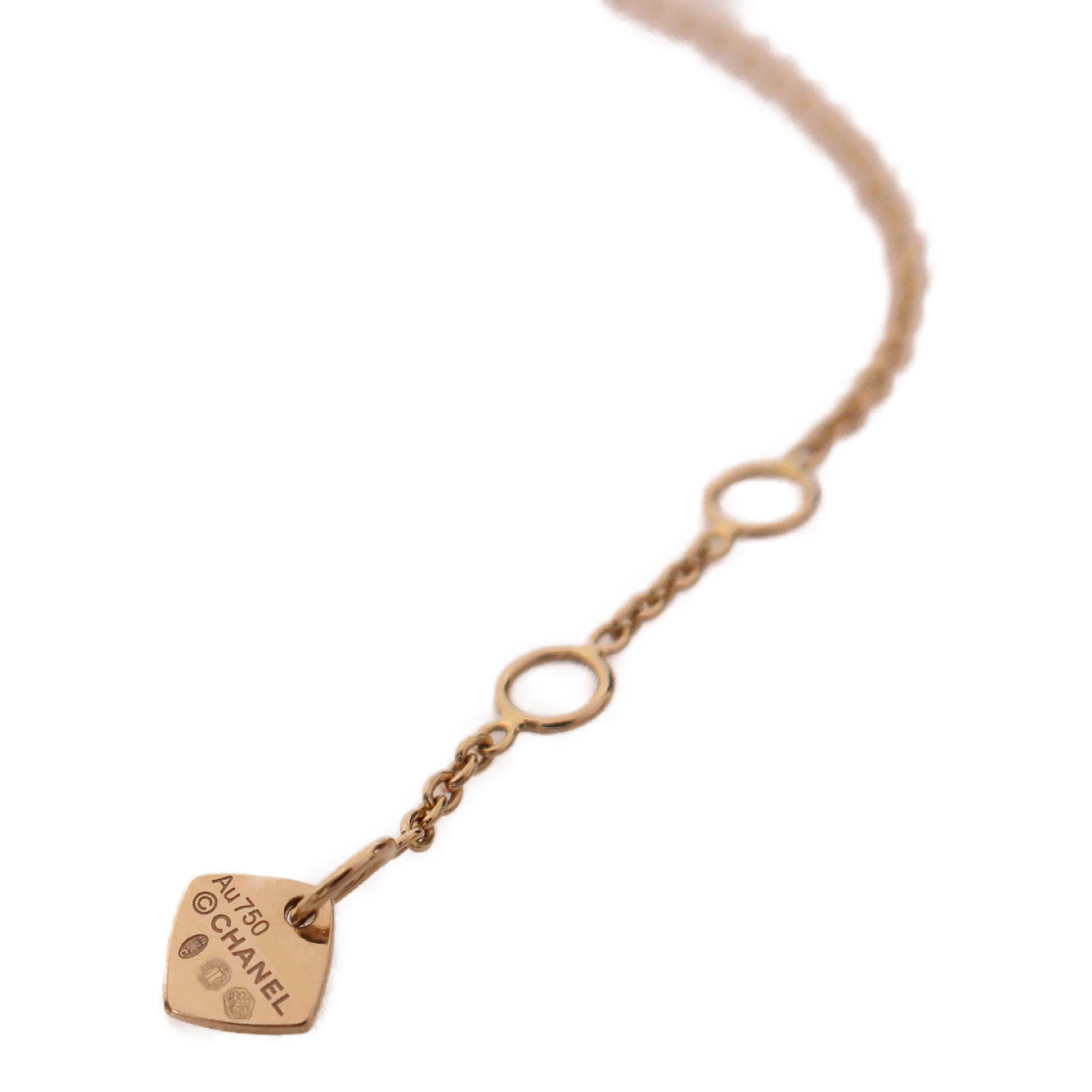 CHANEL 18K玫瑰金Coco Crush Bracelet手鏈