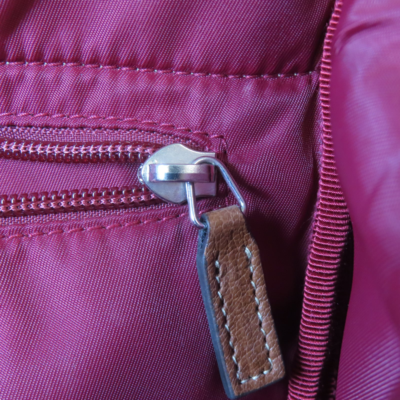 GUCCI 帆布Shoulder Bag銀扣肩背袋啡色