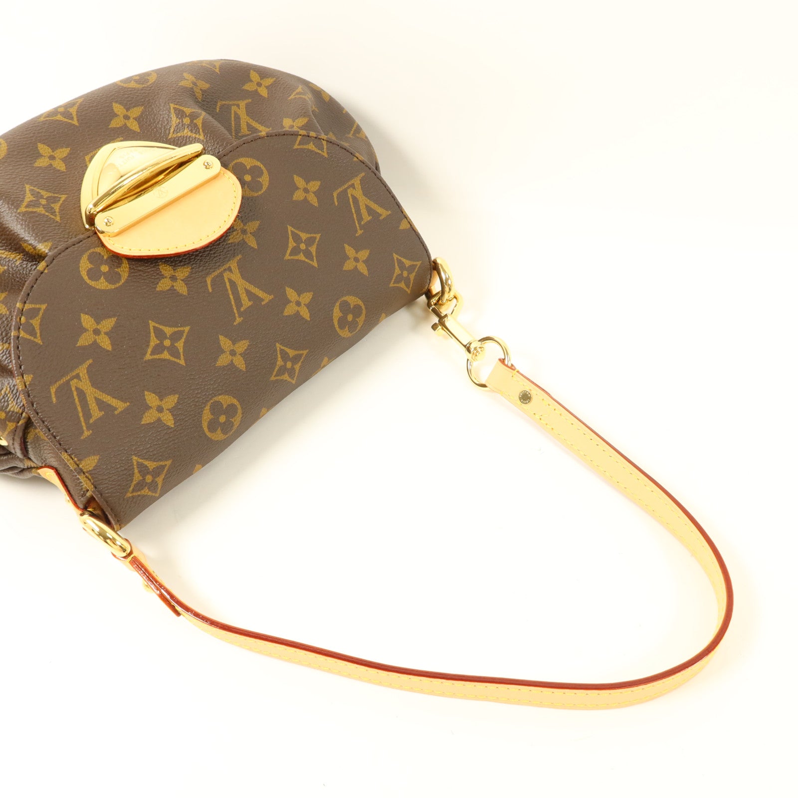 LOUIS VUITTON Monogram Sunset金扣肩背袋
