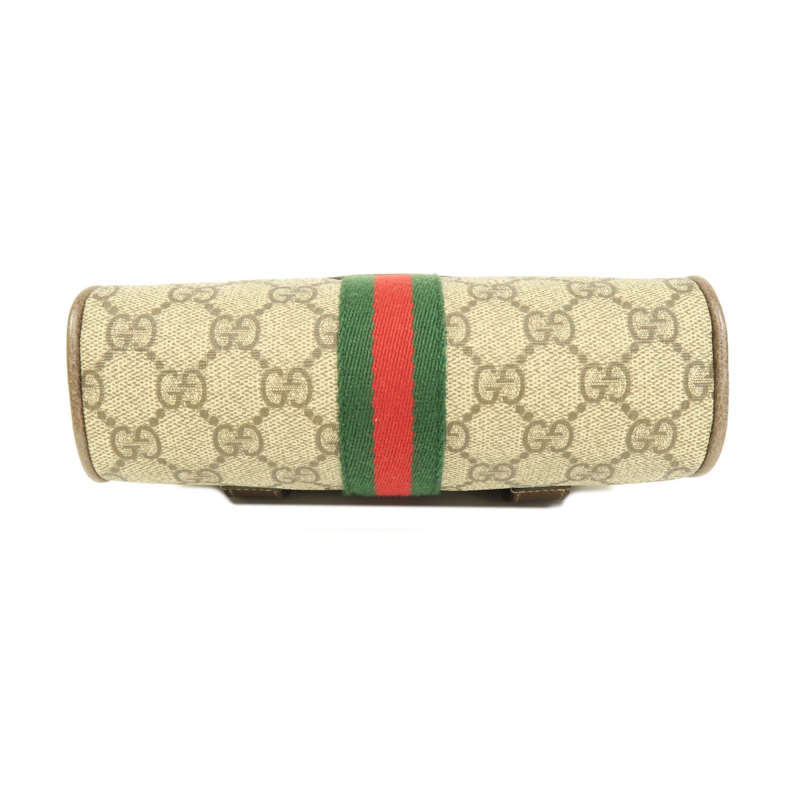 GUCCI 【激減優惠】塗層帆布Waist Bag金扣腰包啡色