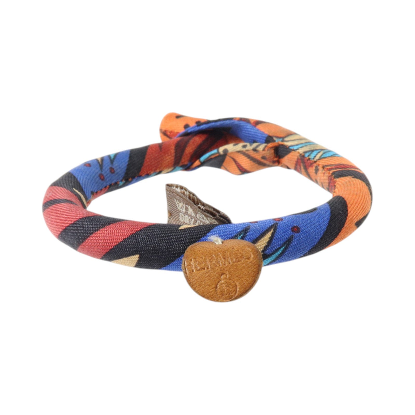 HERMES 絲質Petit H Silk Bracelet手鏈