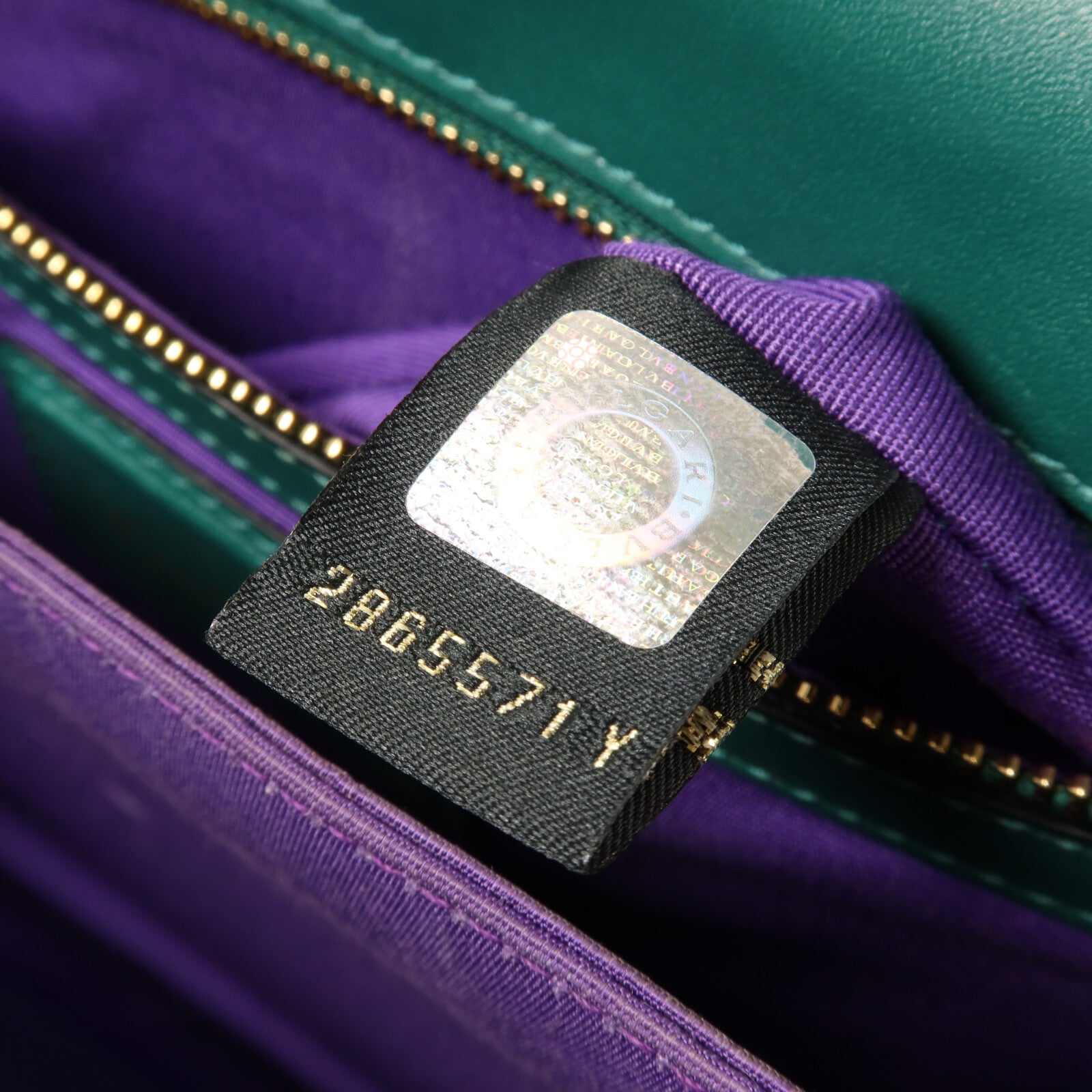 BVLGARI 牛皮皮革Serpenti Forever鏈帶手挽肩背兩用袋