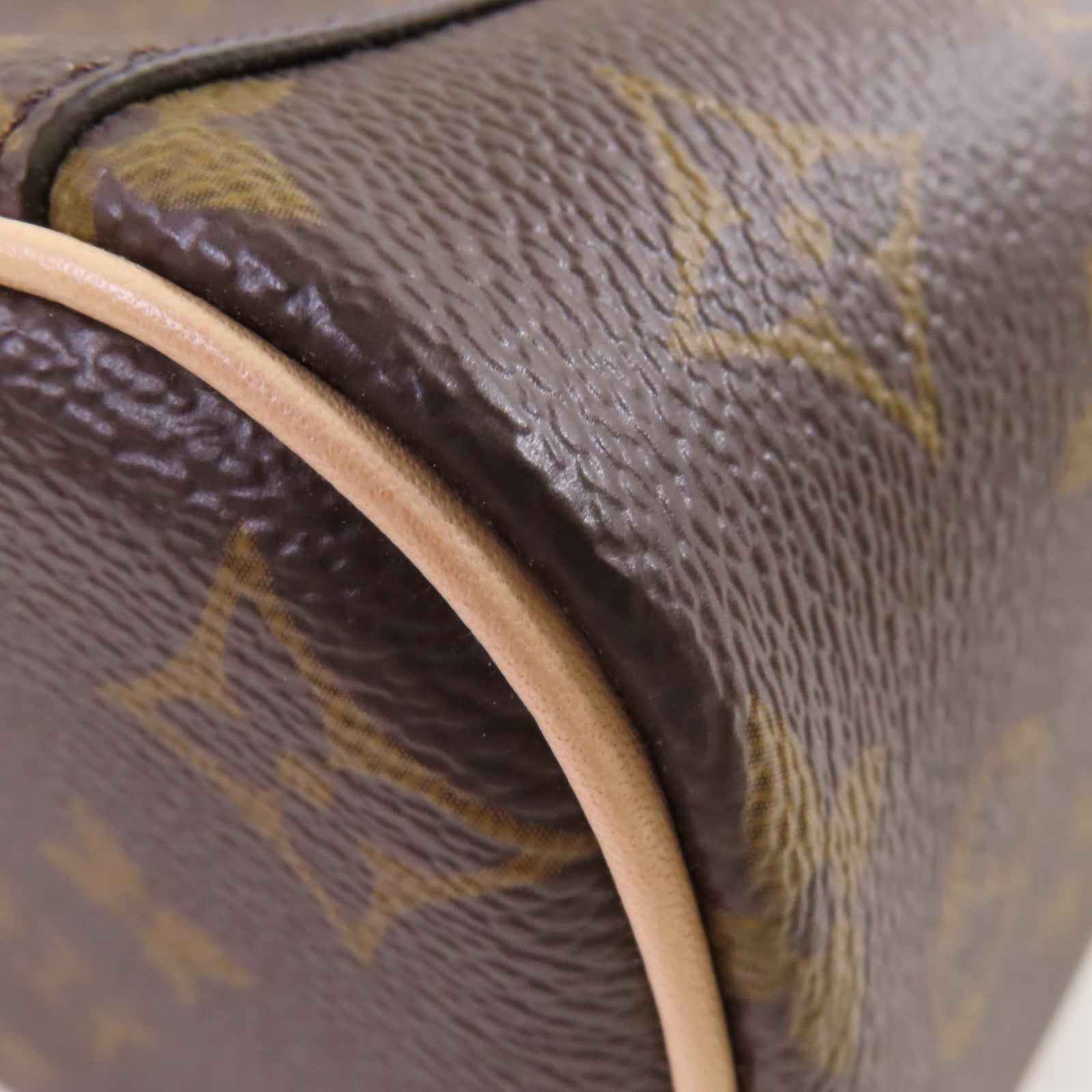 LOUIS VUITTON Monogram Nice Mini Beauty Case化妝袋/手拿包啡色