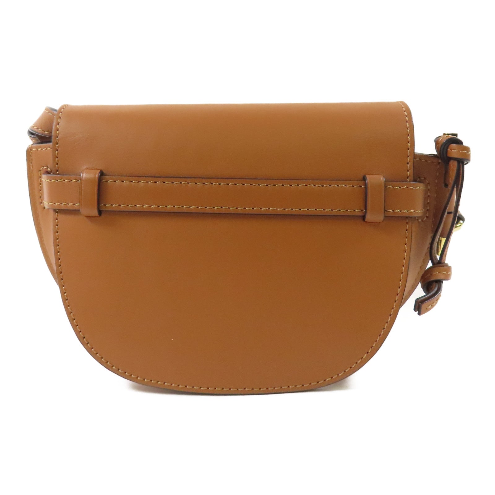 LOEWE 牛皮皮革Shoulder Bag金扣肩背袋