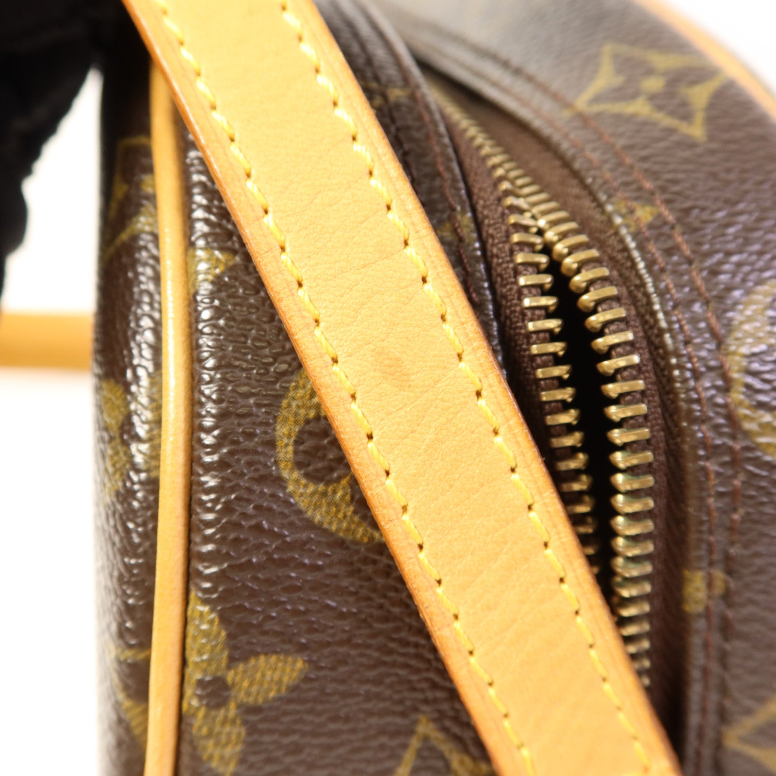 LOUIS VUITTON Monogram Blois金扣肩背袋棕色