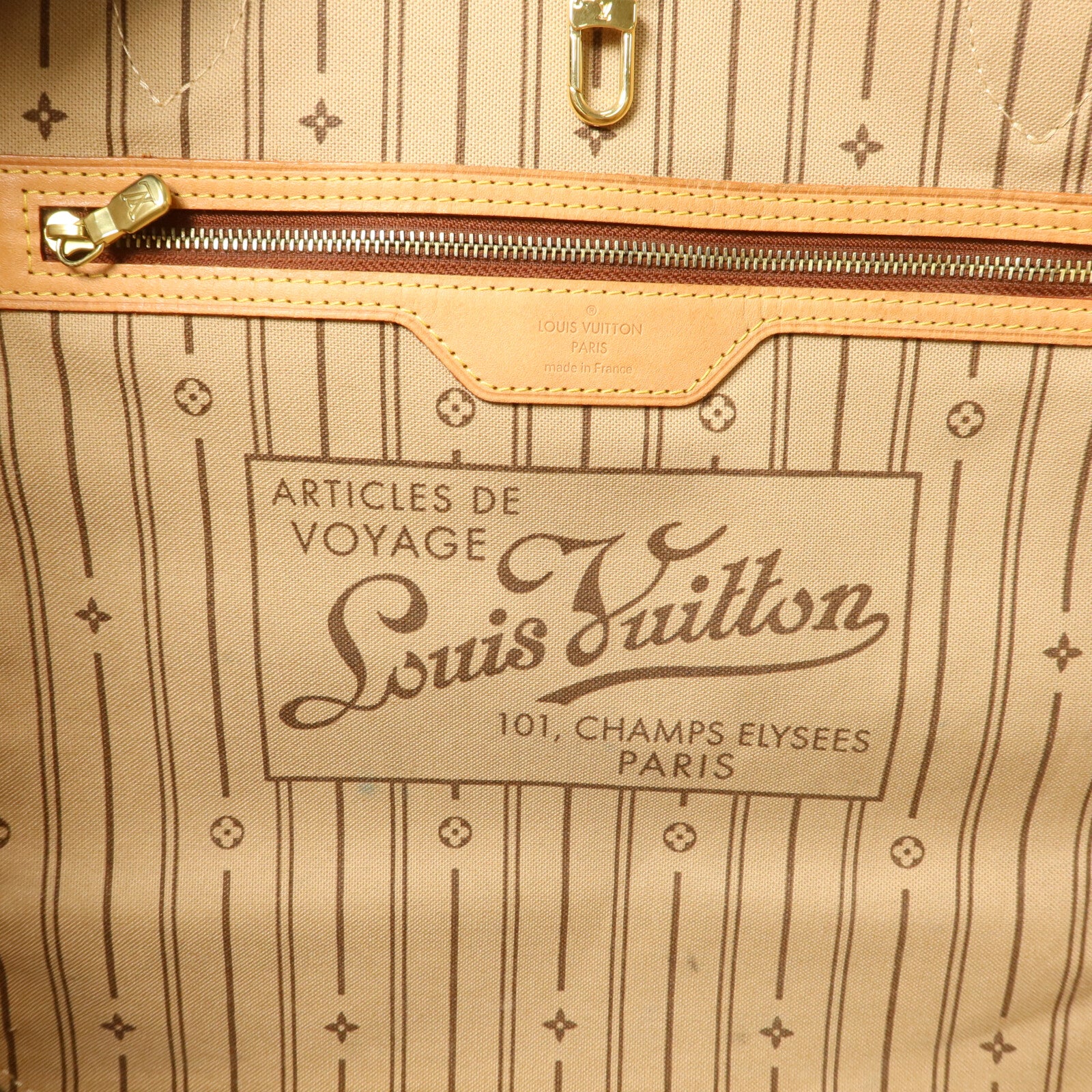 LOUIS VUITTON Monogram Neverfull GM手挽袋