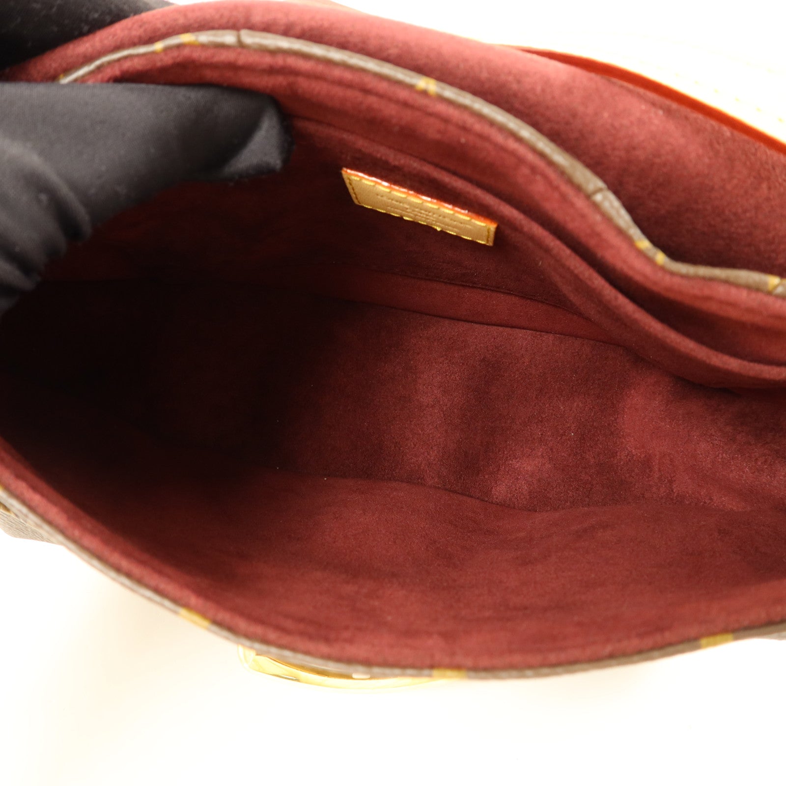 LOUIS VUITTON Monogram Sunset金扣肩背袋