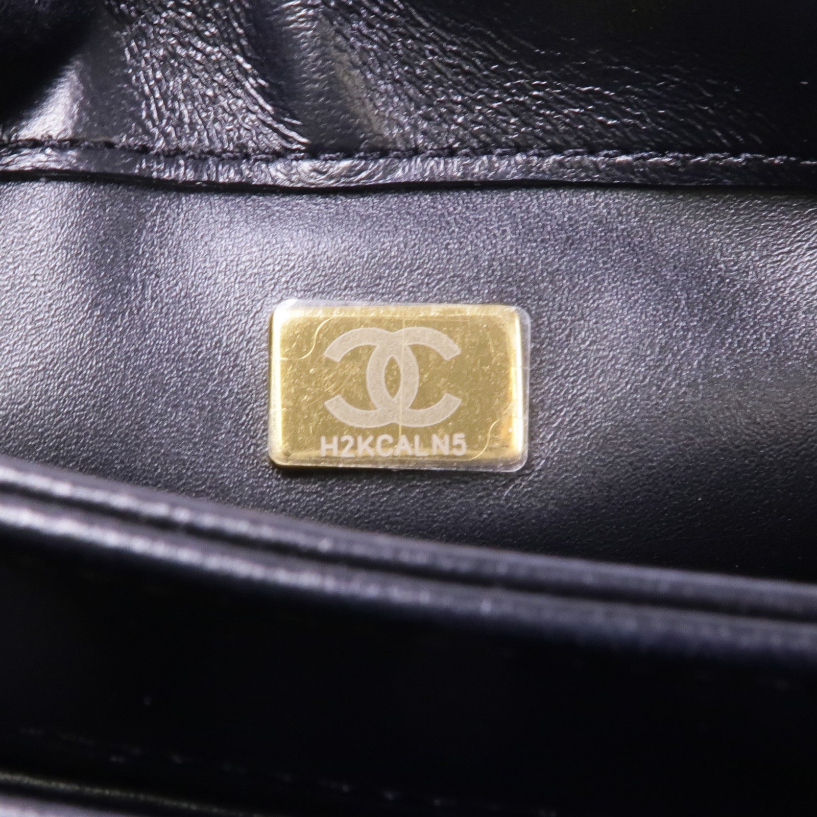 CHANEL 羊皮皮革Chain Shoulder Bag金扣手挽肩背兩用袋