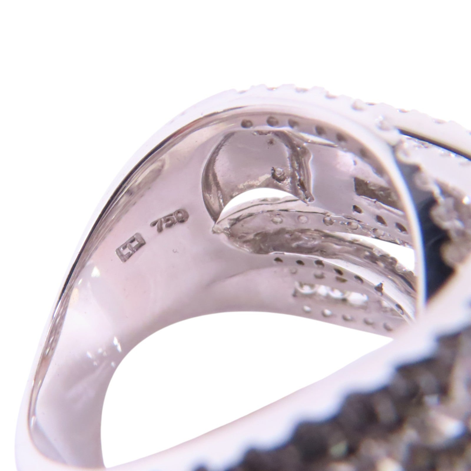 JEWELRY 18K白金/鑽石Diamond Ring戒指US#7