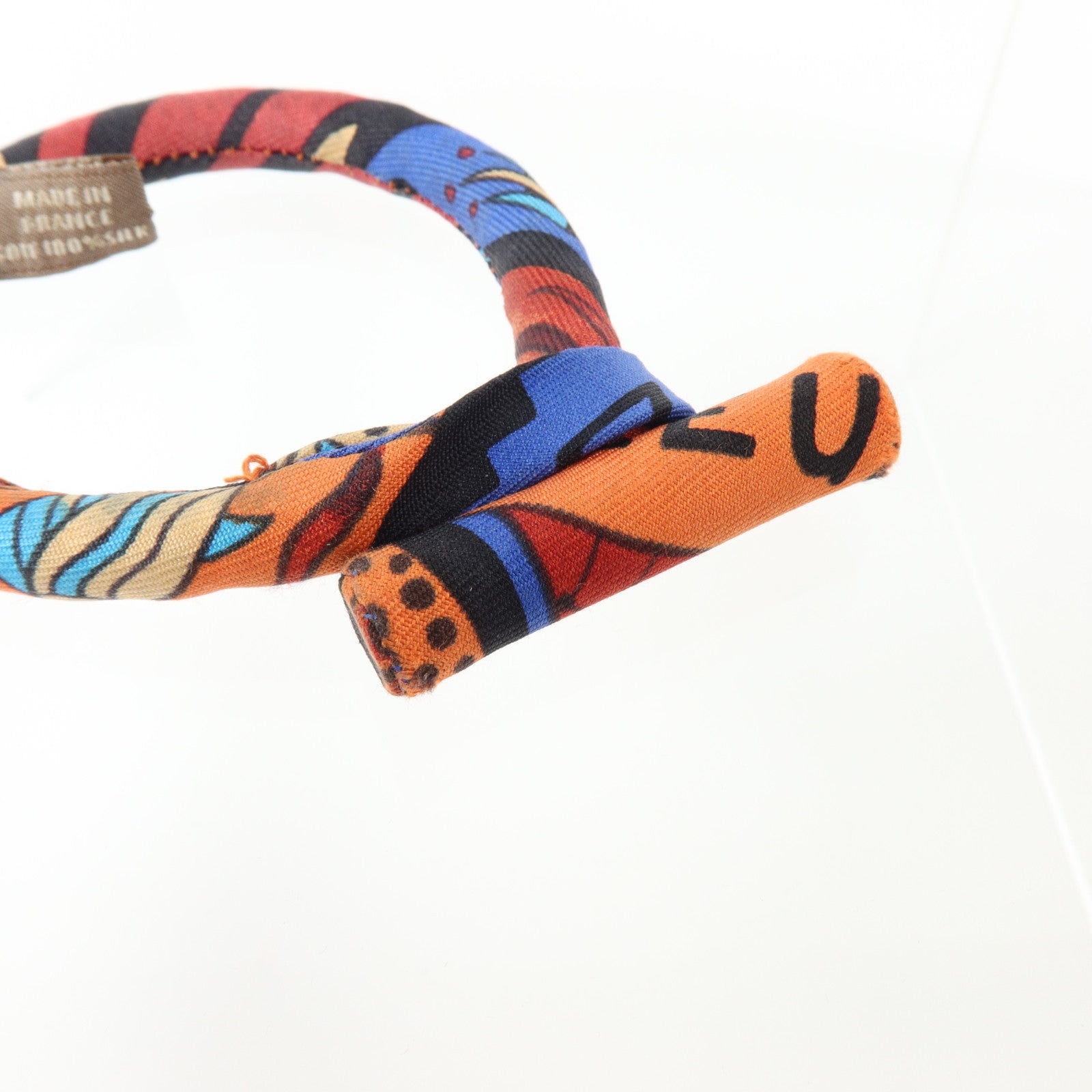 HERMES 絲質Petit H Silk Bracelet手鏈