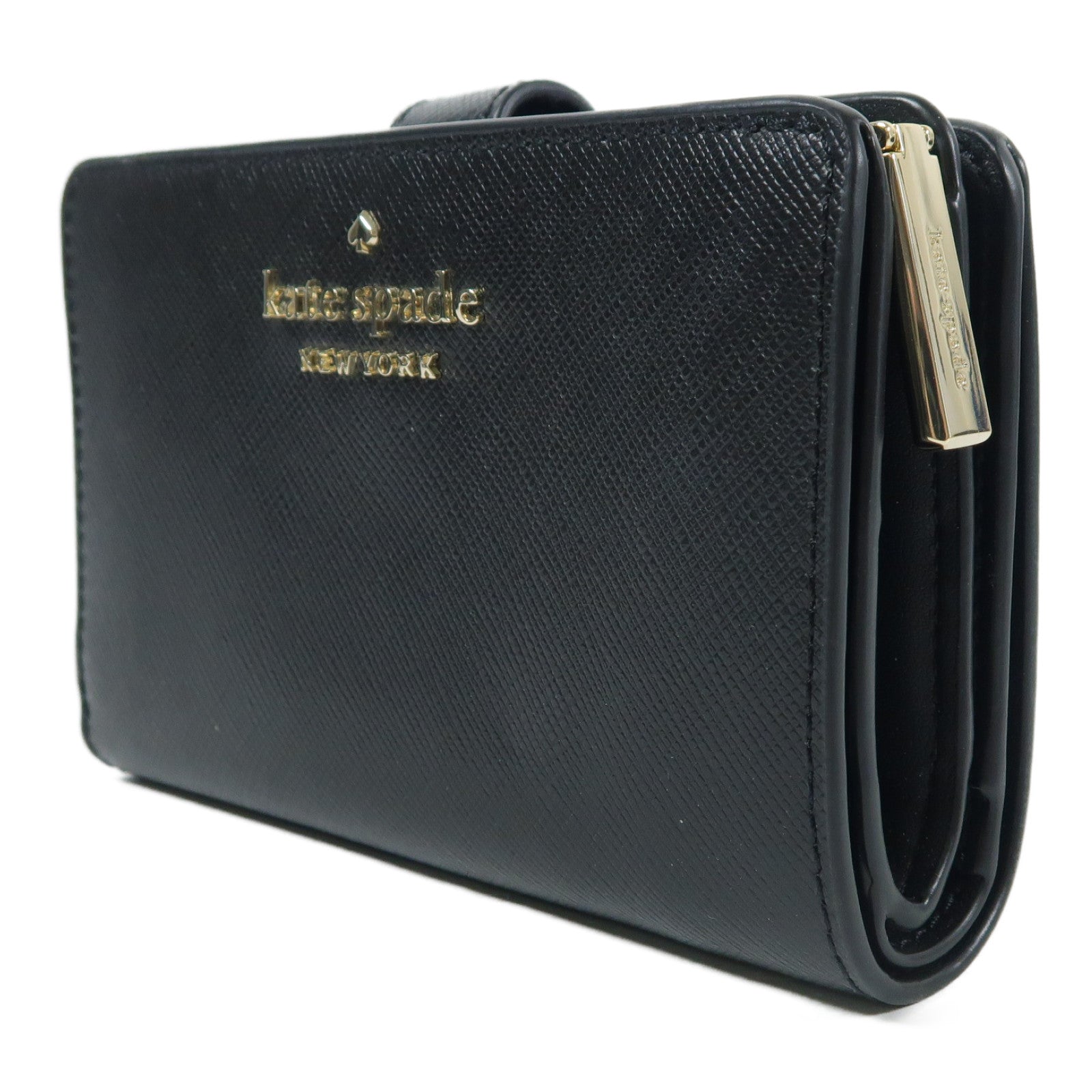 Kate Spade 牛皮皮革Wallet金扣錢包