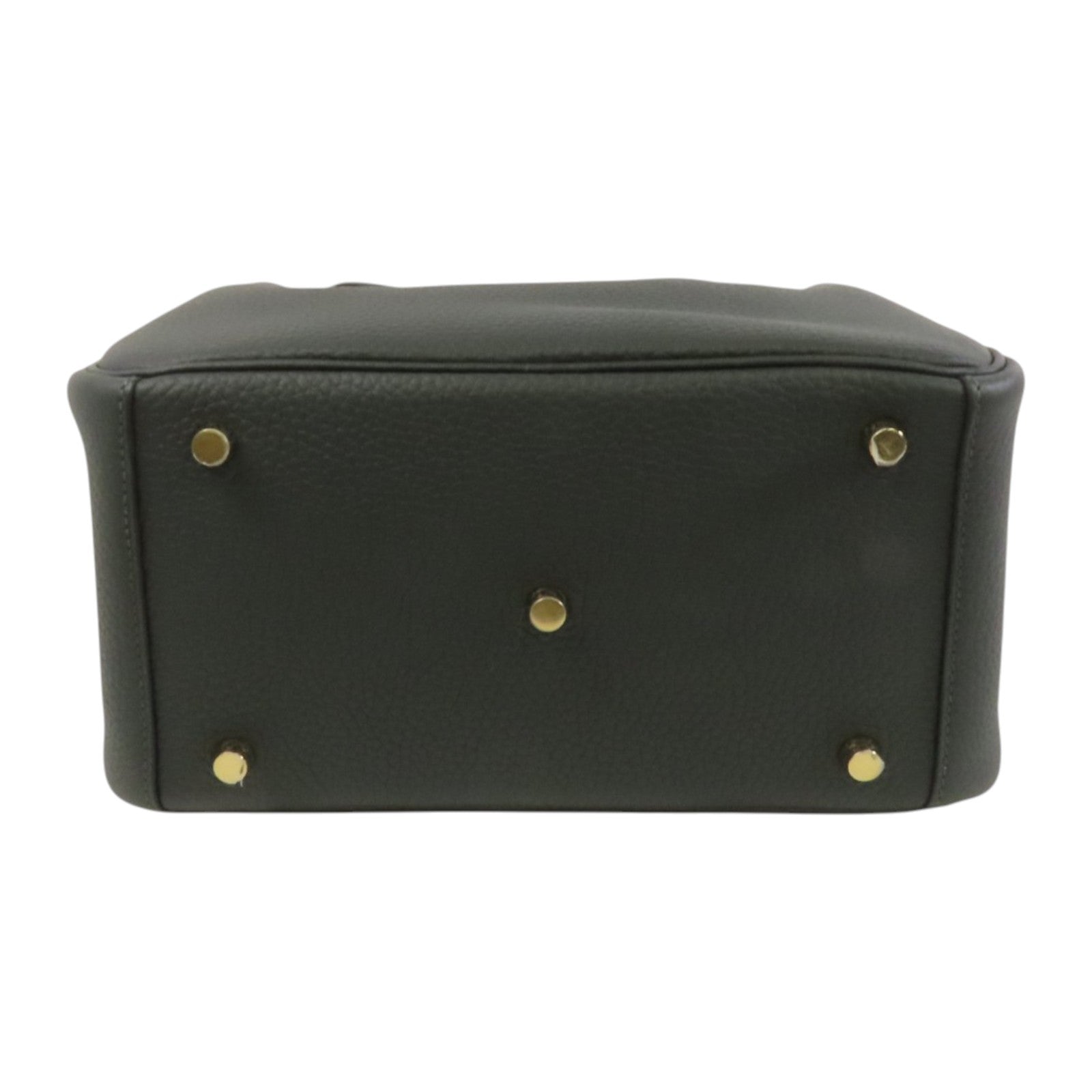 HERMES Clemence皮革Lindy 26金扣肩背袋