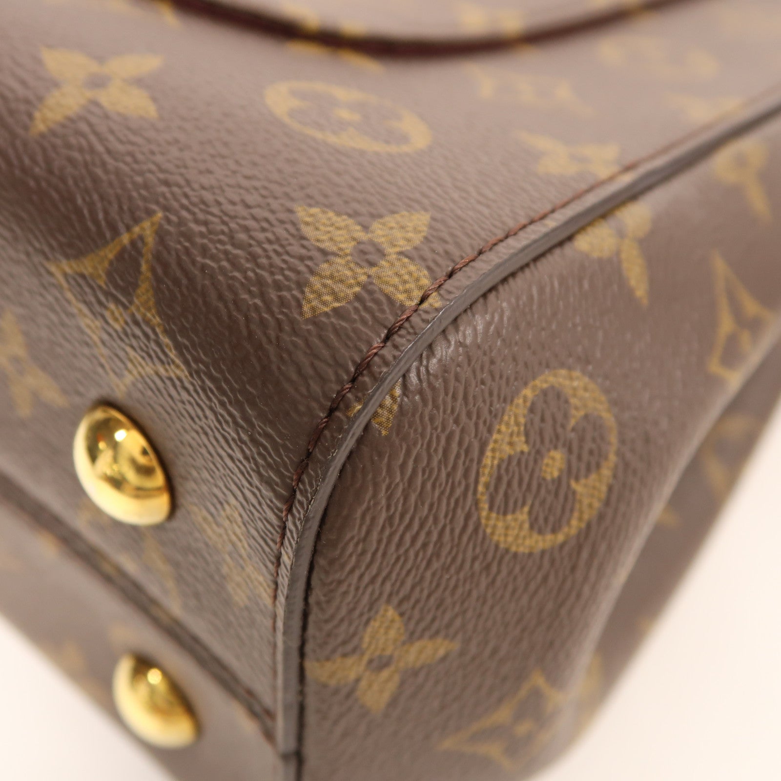 LOUIS VUITTON Monogram Cluny MM金扣手挽肩背兩用袋