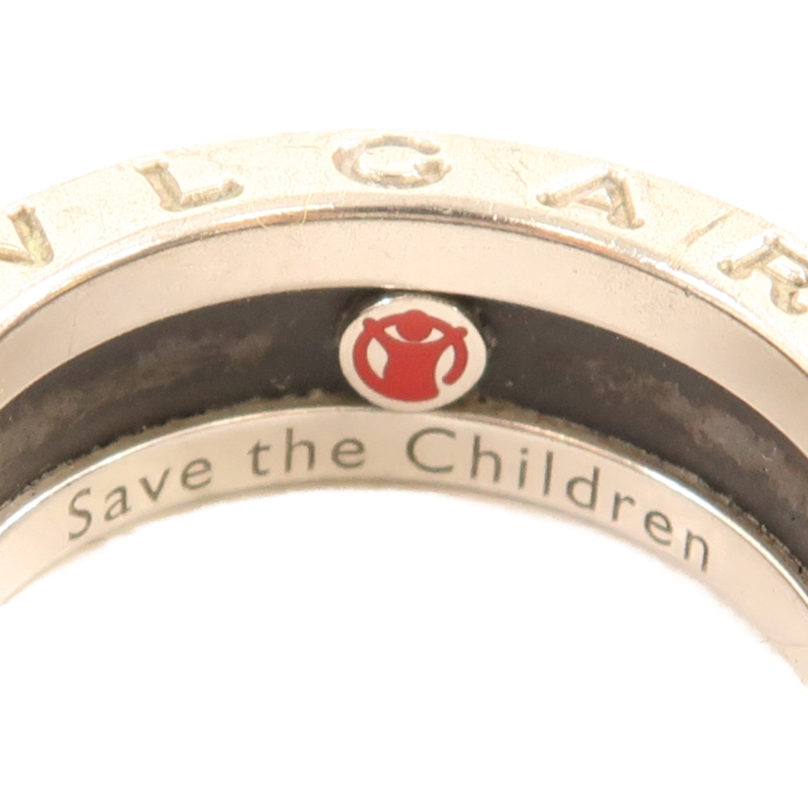 BVLGARI 925純銀Save The Children戒指BLV#50 US#5