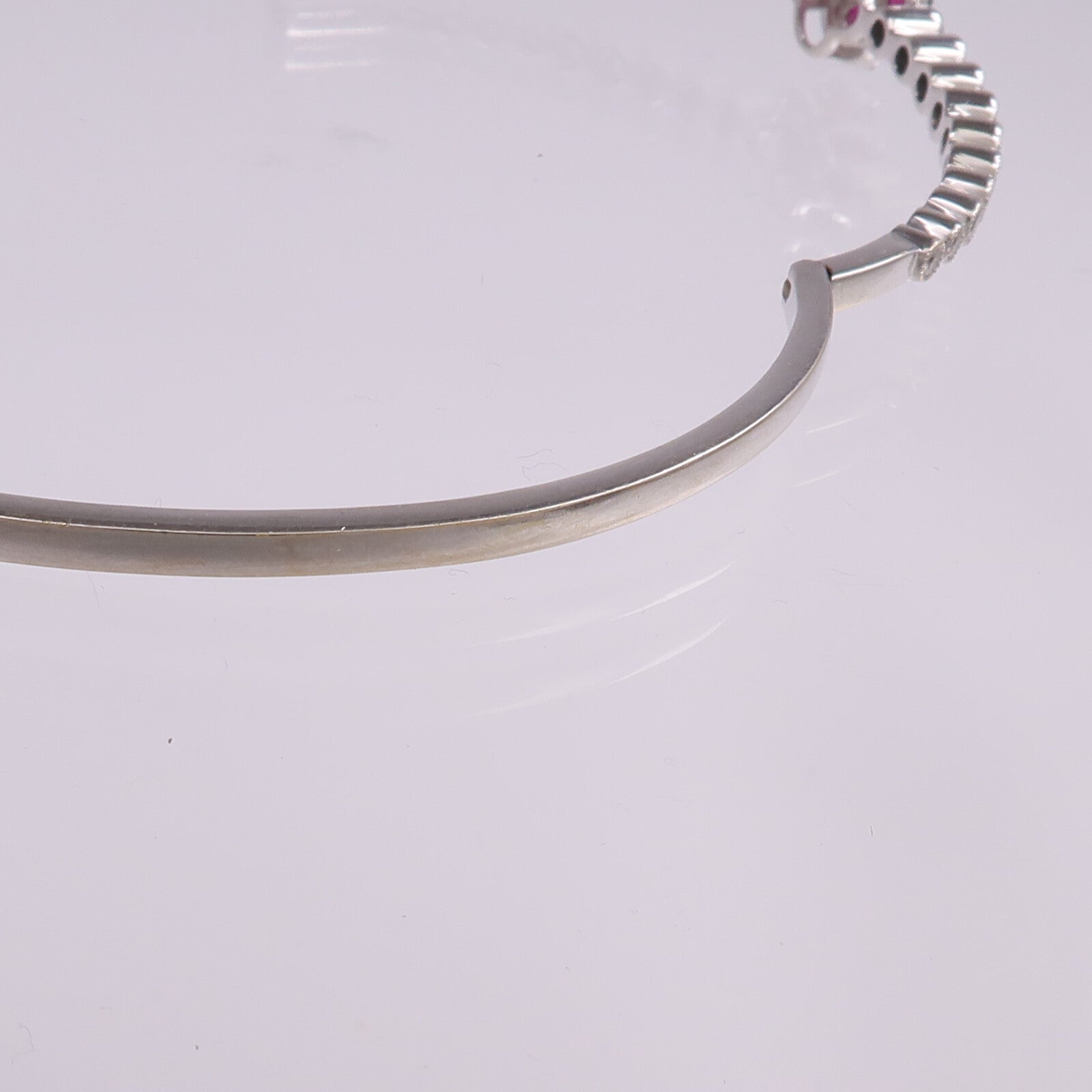 JEWELRY 18K白金Ruby Diamond Bracelet紅寶石/鑽石手鏈