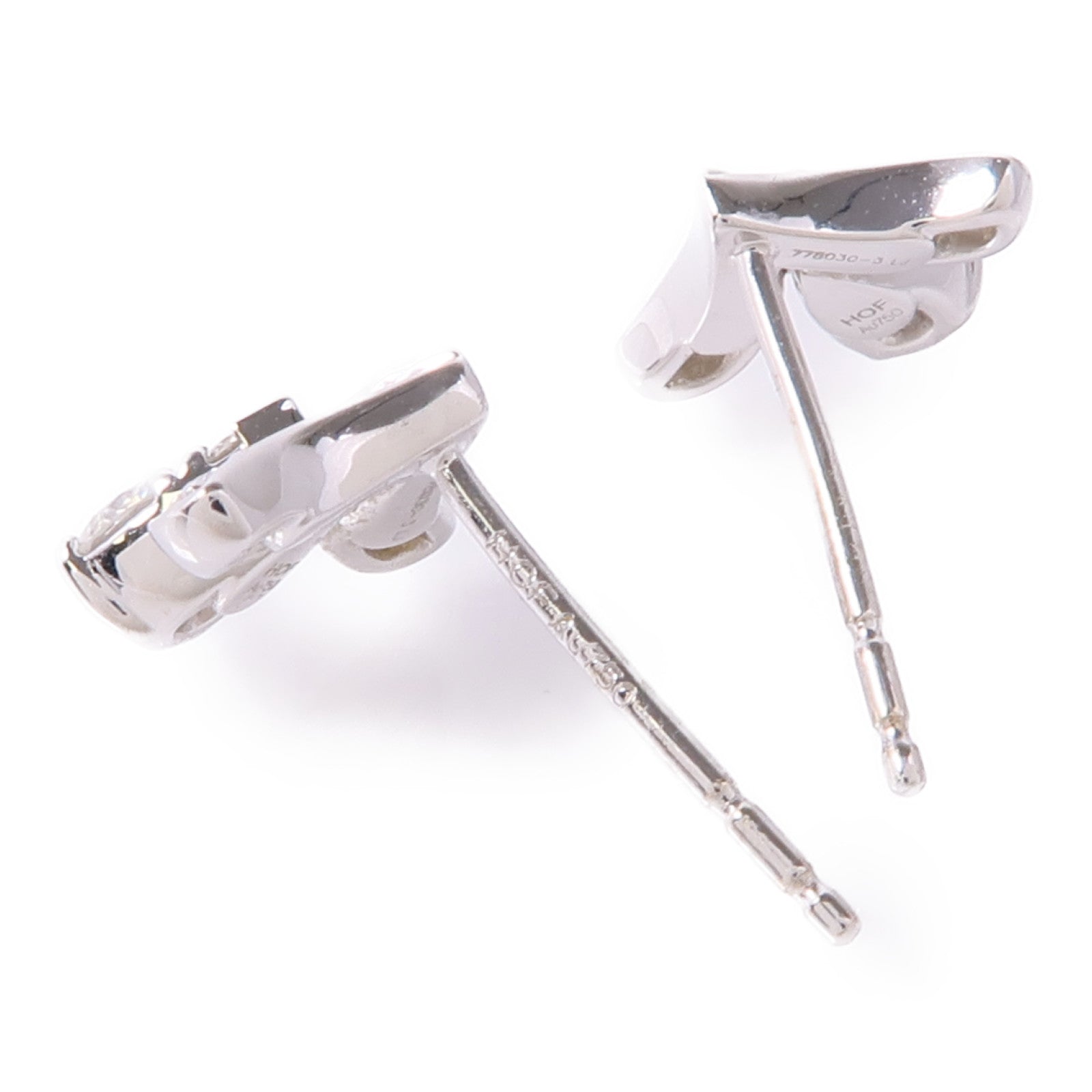 JEWELRY 18K白金Diamond Earrings鑽石耳環