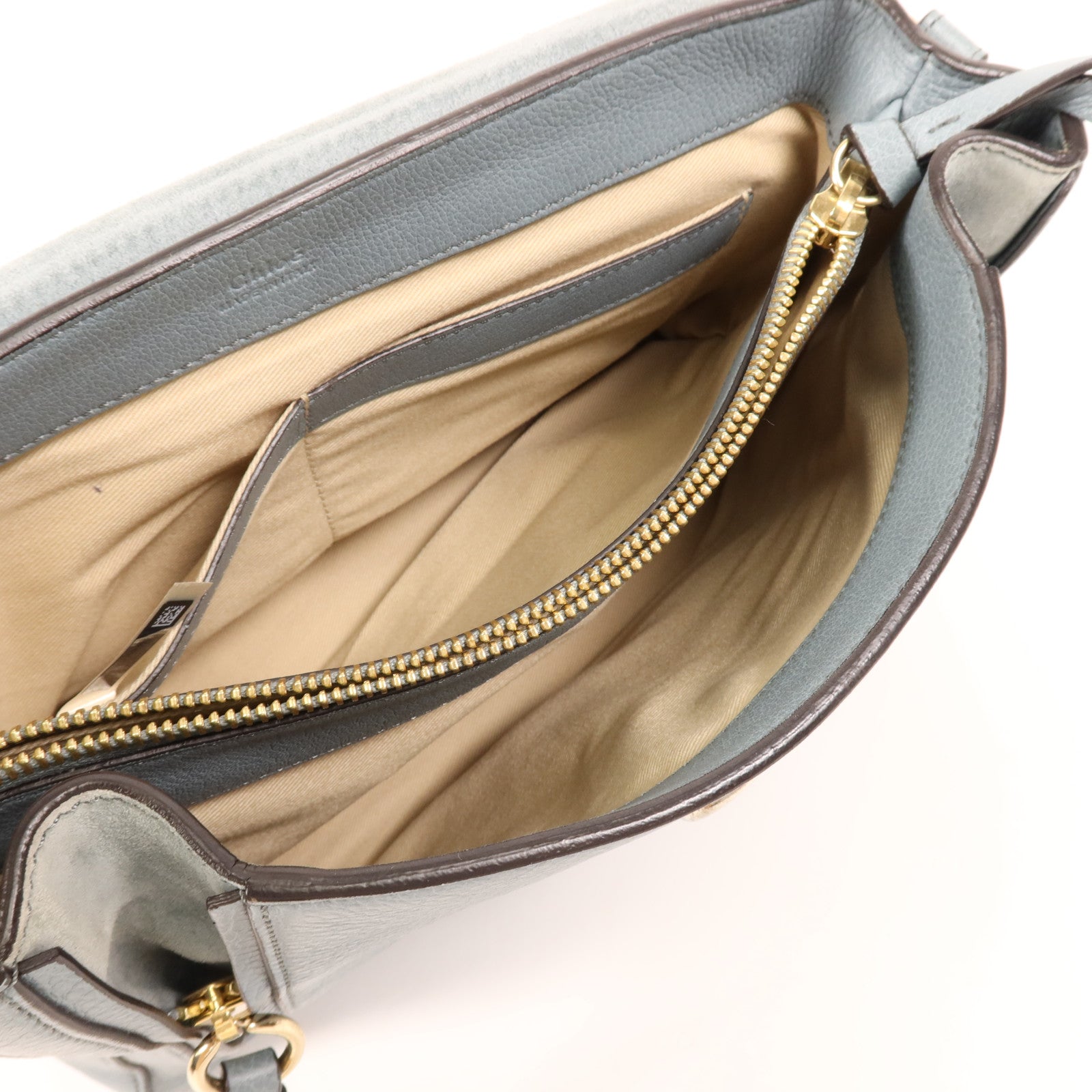 Chloe 牛皮皮革Shoulder Bag金扣手挽肩背兩用袋