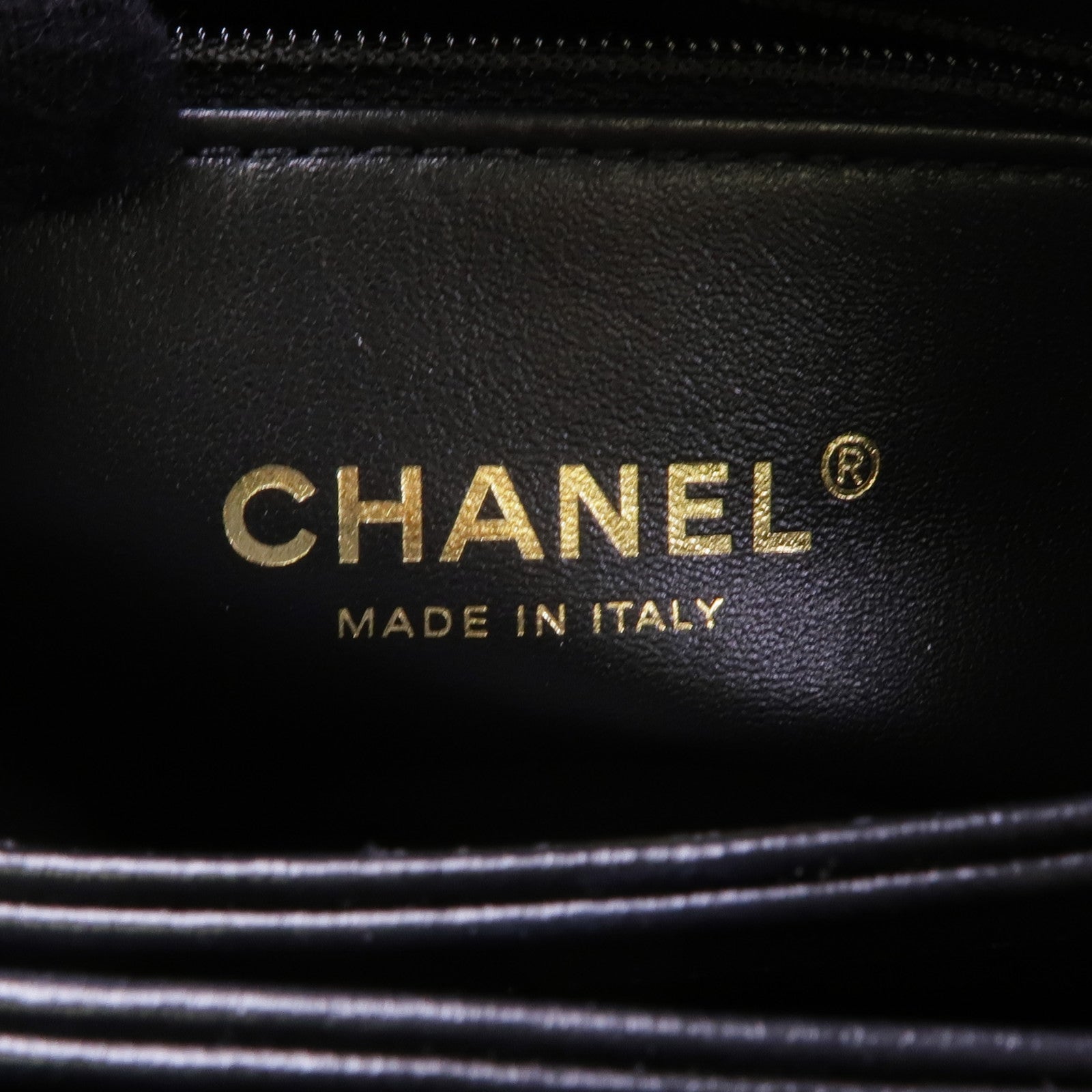 CHANEL 羊皮皮革Chain Shoulder Bag金扣手挽肩背兩用袋