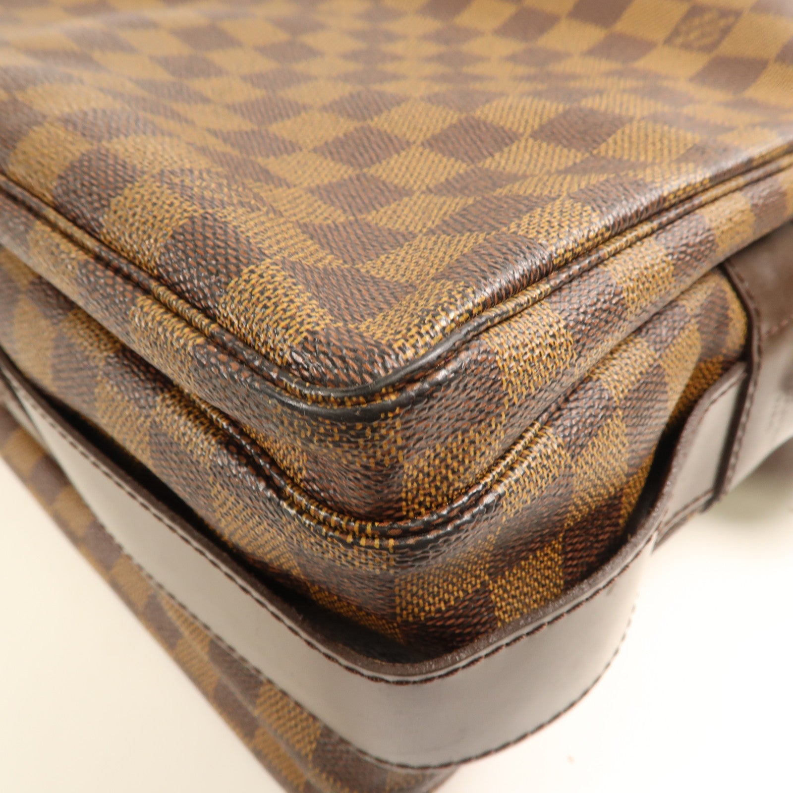 LOUIS VUITTON LV GHW Naviglio Shoulder Messenger Bag N45255 Damier Brown