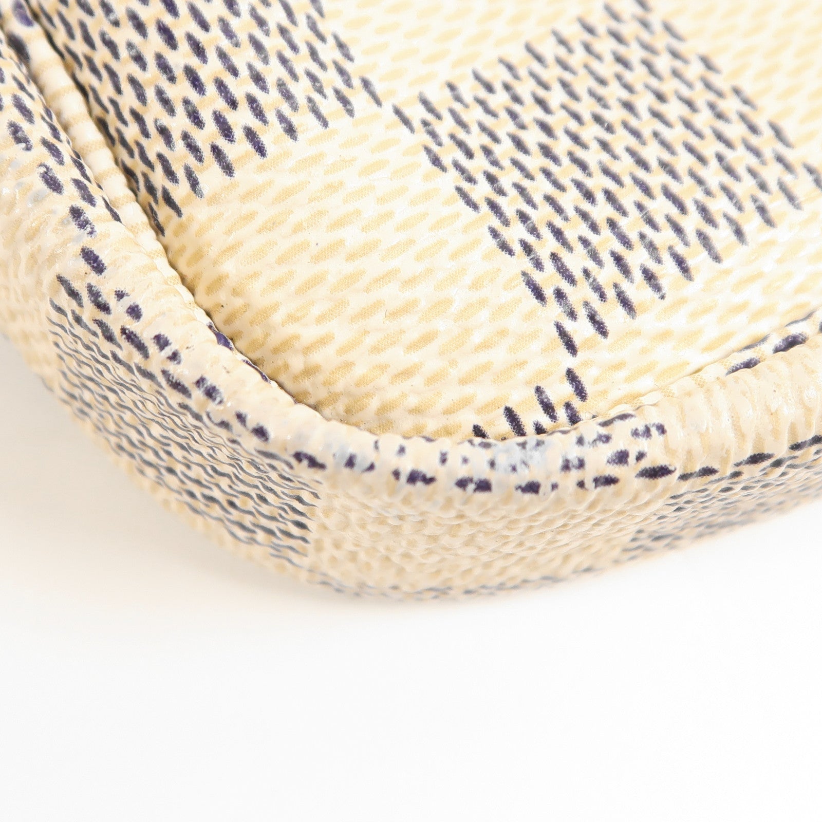 LOUIS VUITTON Damier Azur Mini Pochette Accessoires金扣鏈帶手挽袋