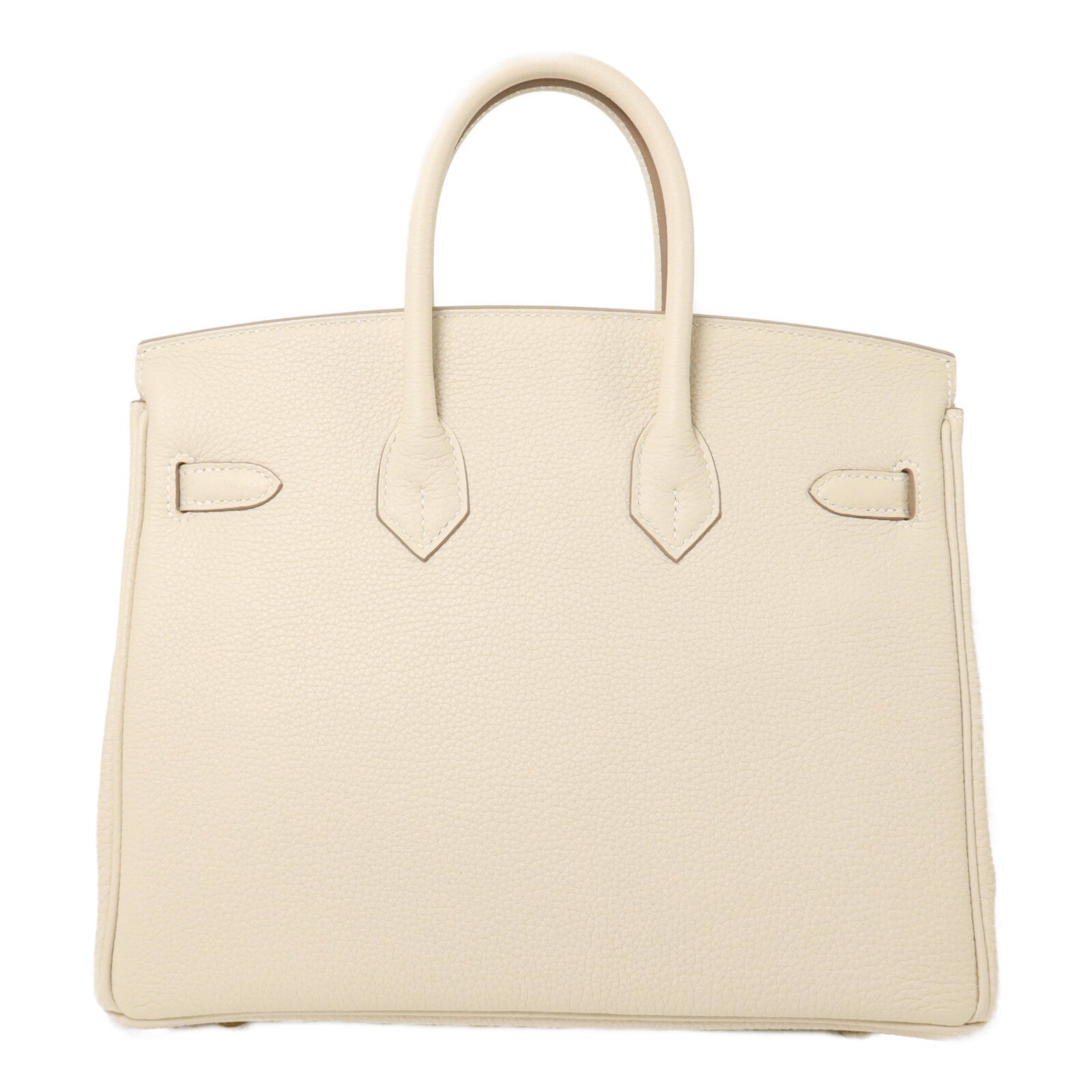 HERMES Togo皮革Birkin 25手挽袋Craie