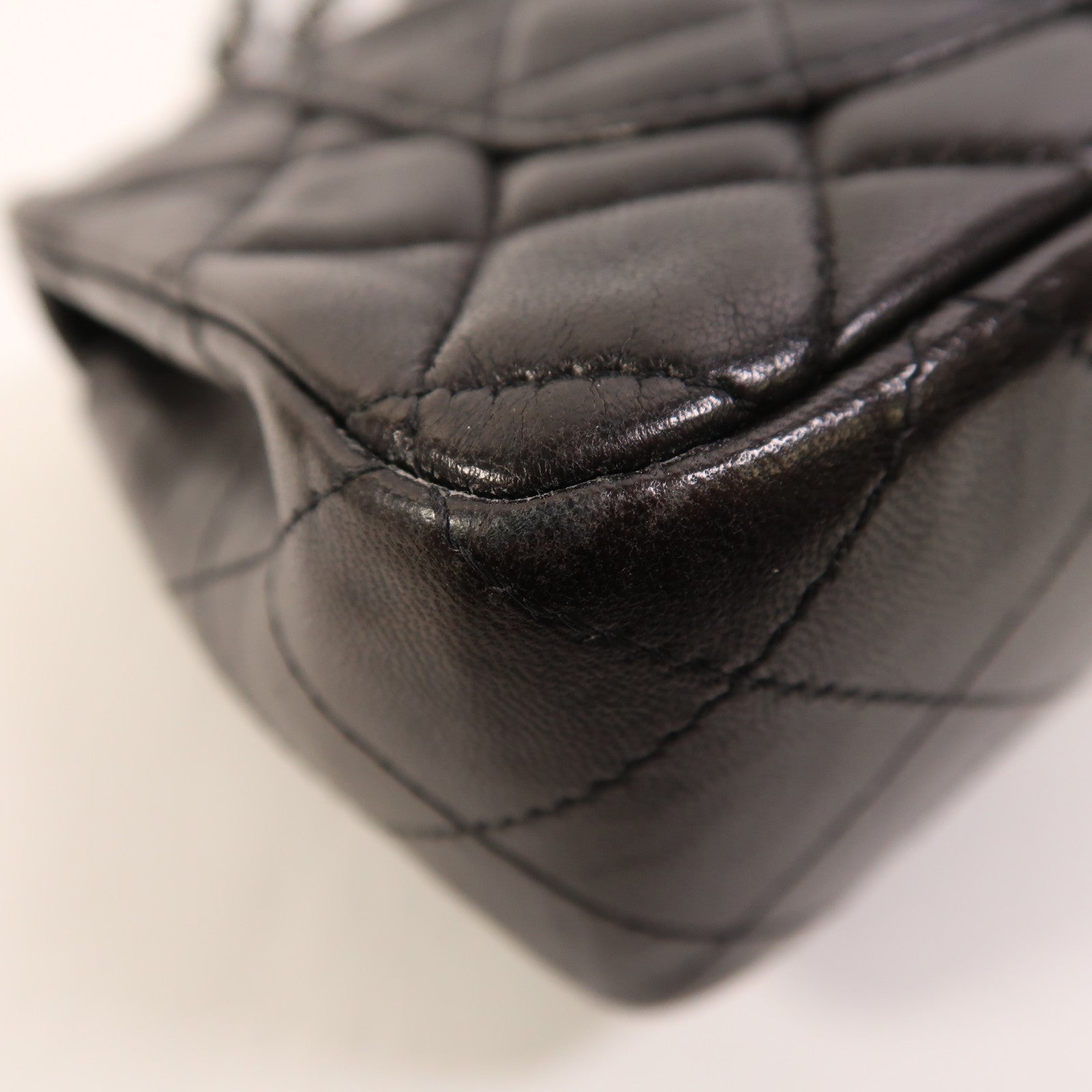 CHANEL 羊皮皮革Mini Classic 20鏈帶肩背袋
